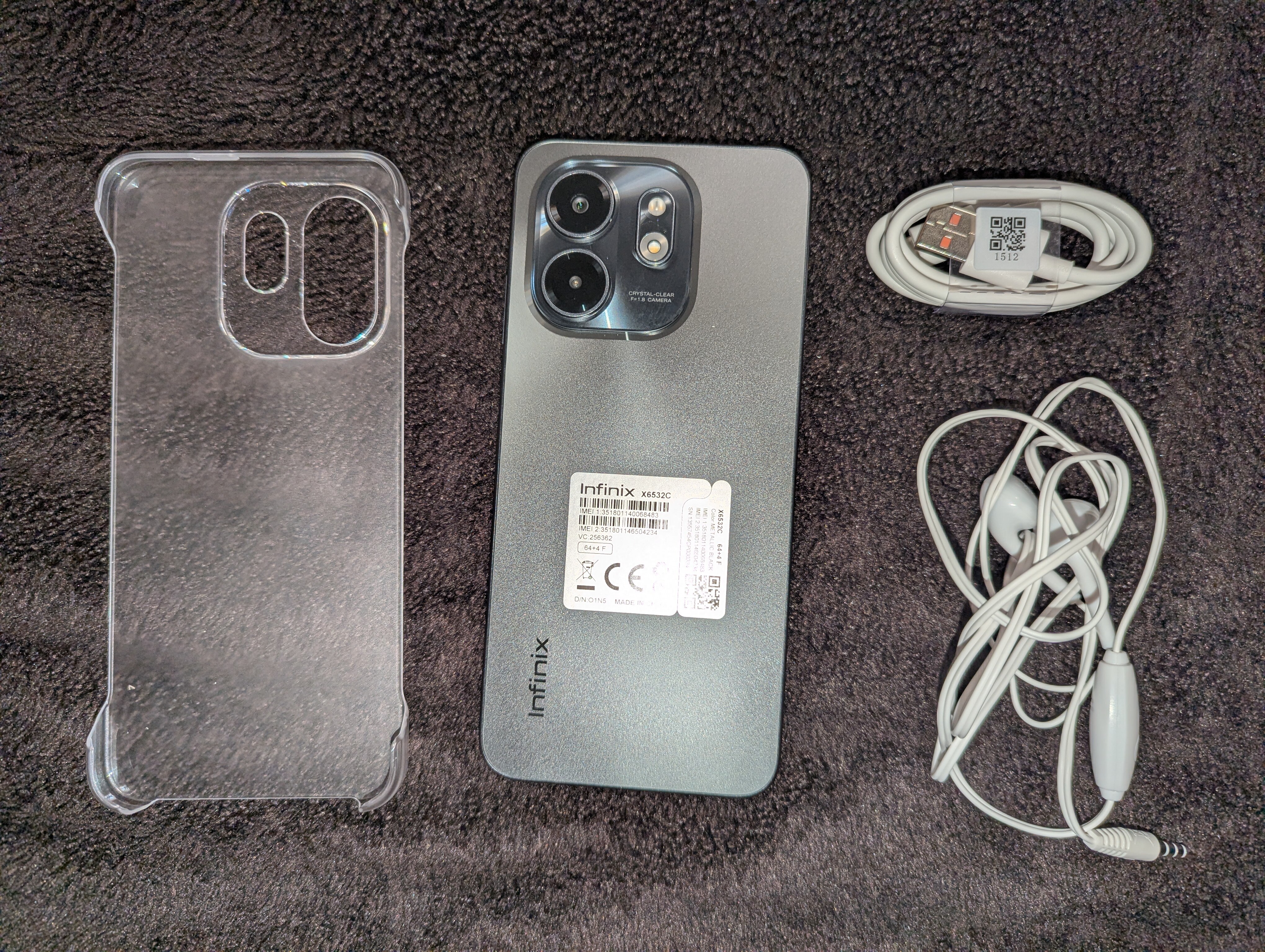 Telefon mobil INFINIX SMART 9 HD, 4GB, 64GB, 4G, METALLIC BLACK