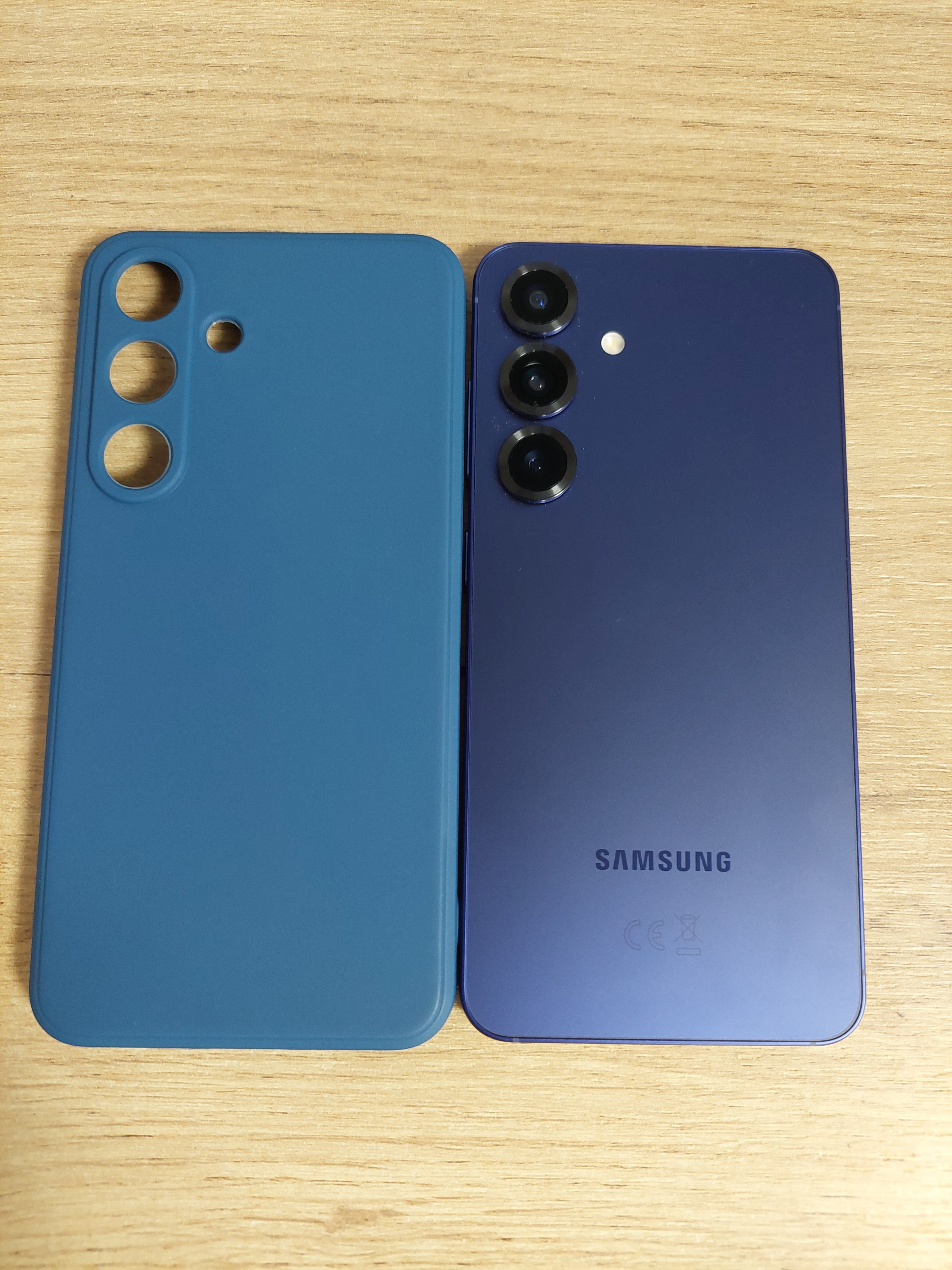 Husa pentru Samsung Galaxy S25, Accesorio Soft Flex Silicone, Navy Blue