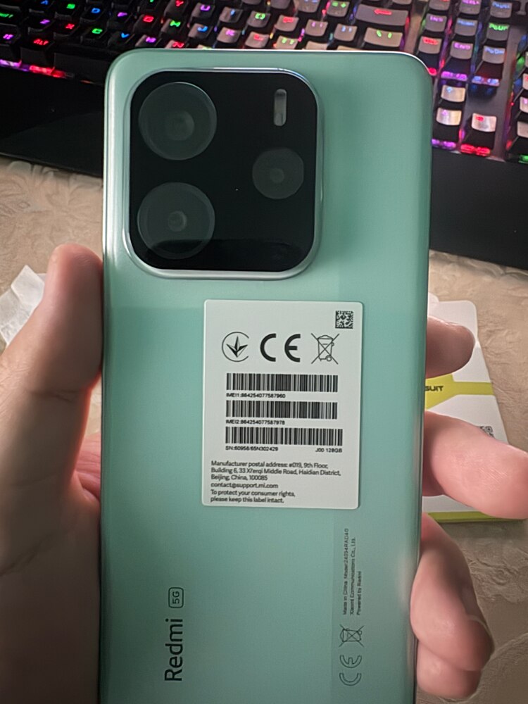 Folie Camera pentru Xiaomi Redmi Note 14 5G - Techsuit Full Camera Glass - Black