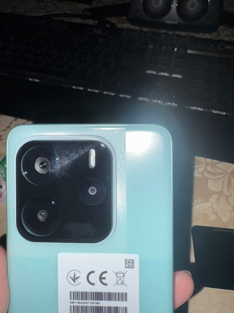 Folie Camera pentru Xiaomi Redmi Note 14 5G - Techsuit Full Camera Glass - Black