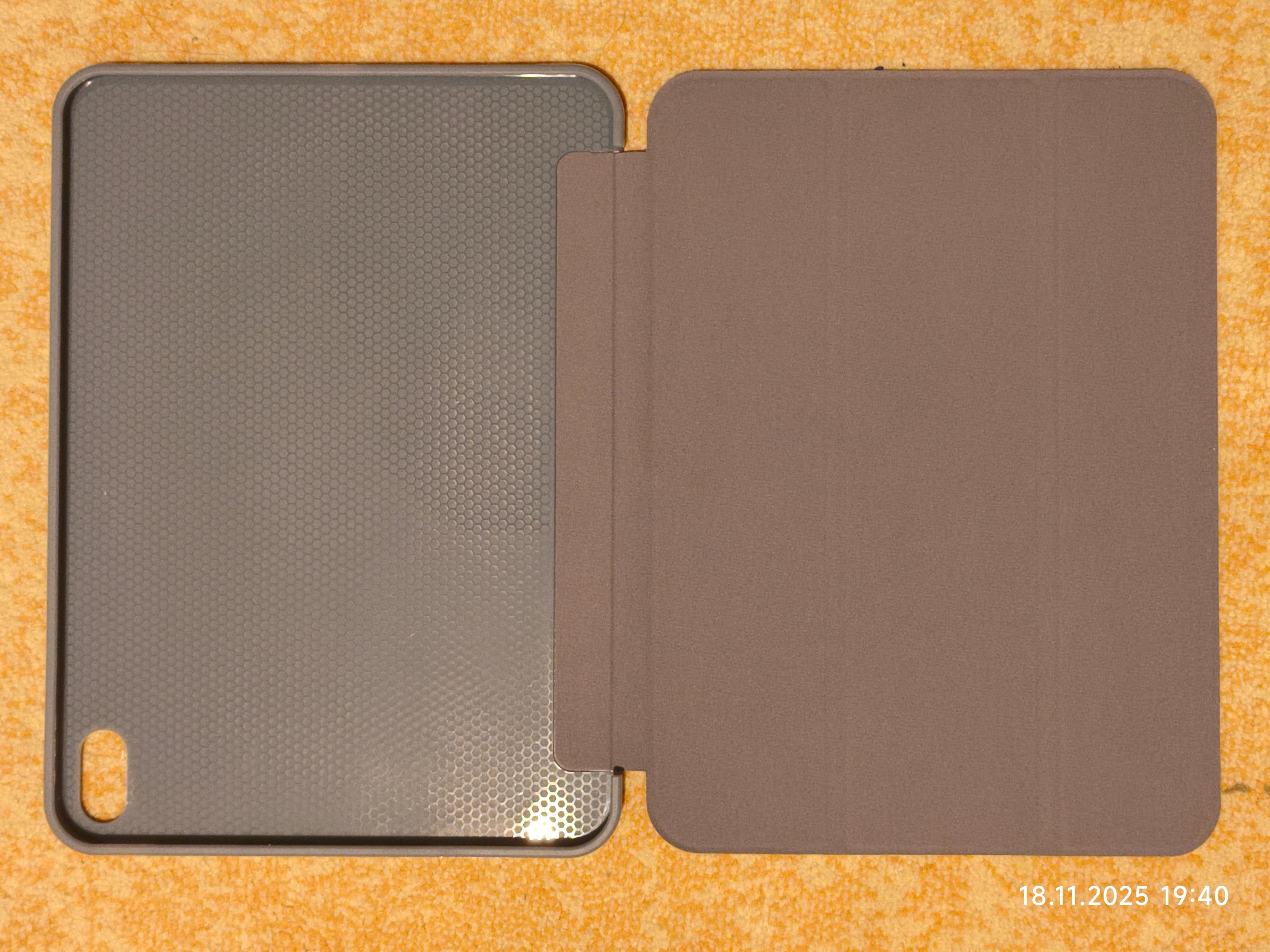 Husa tableta pentru iPad 10, 10.9 inchi (2022)， functia trezire/somn, cu functie stand, carrlinechoo®, Negru