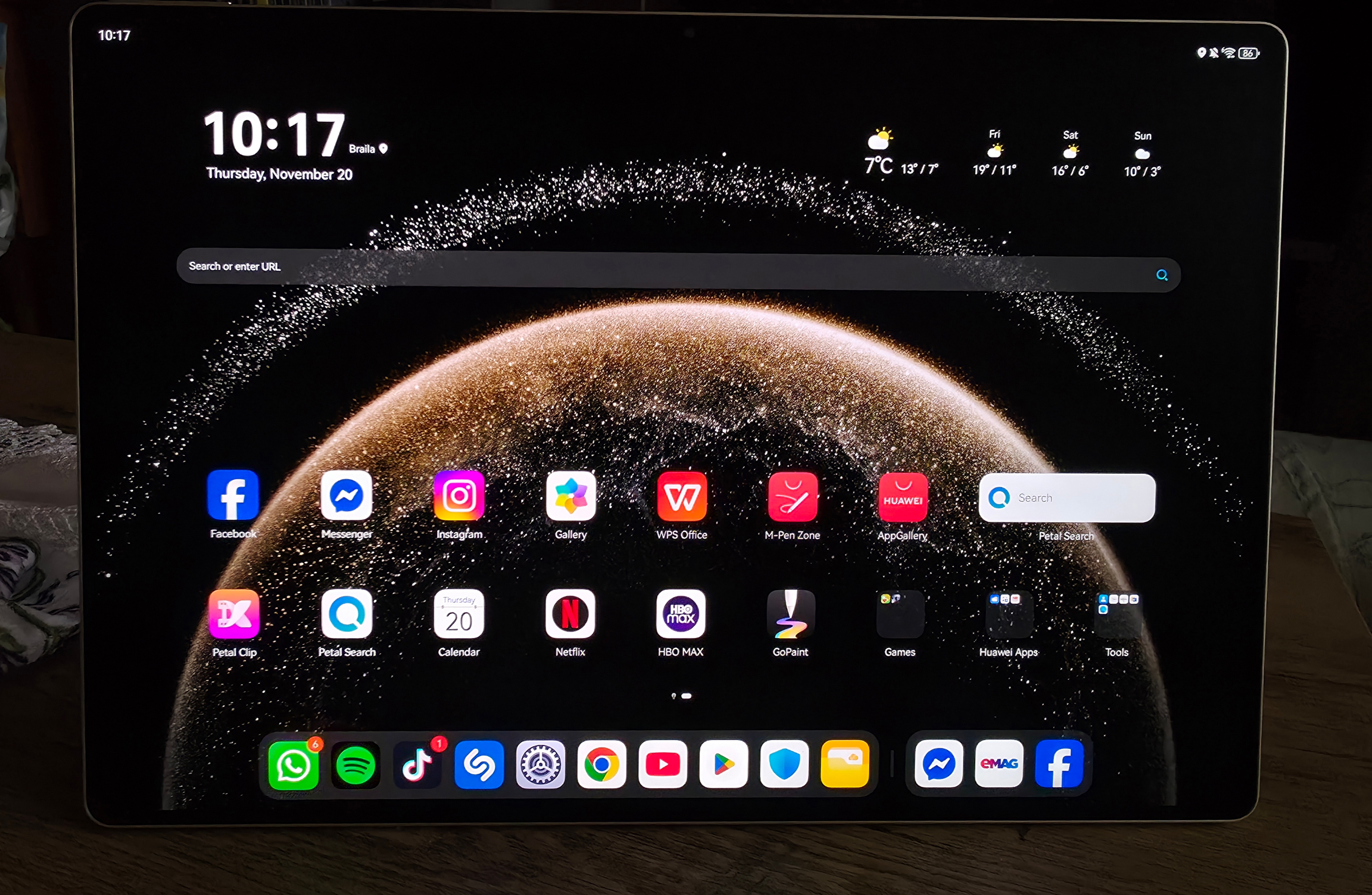 RESIGILAT: Tableta Huawei MatePad Pro 13.2, 13.2", PaperMatte Edition, 12GB RAM, 512GB, Gold + Tastatura
