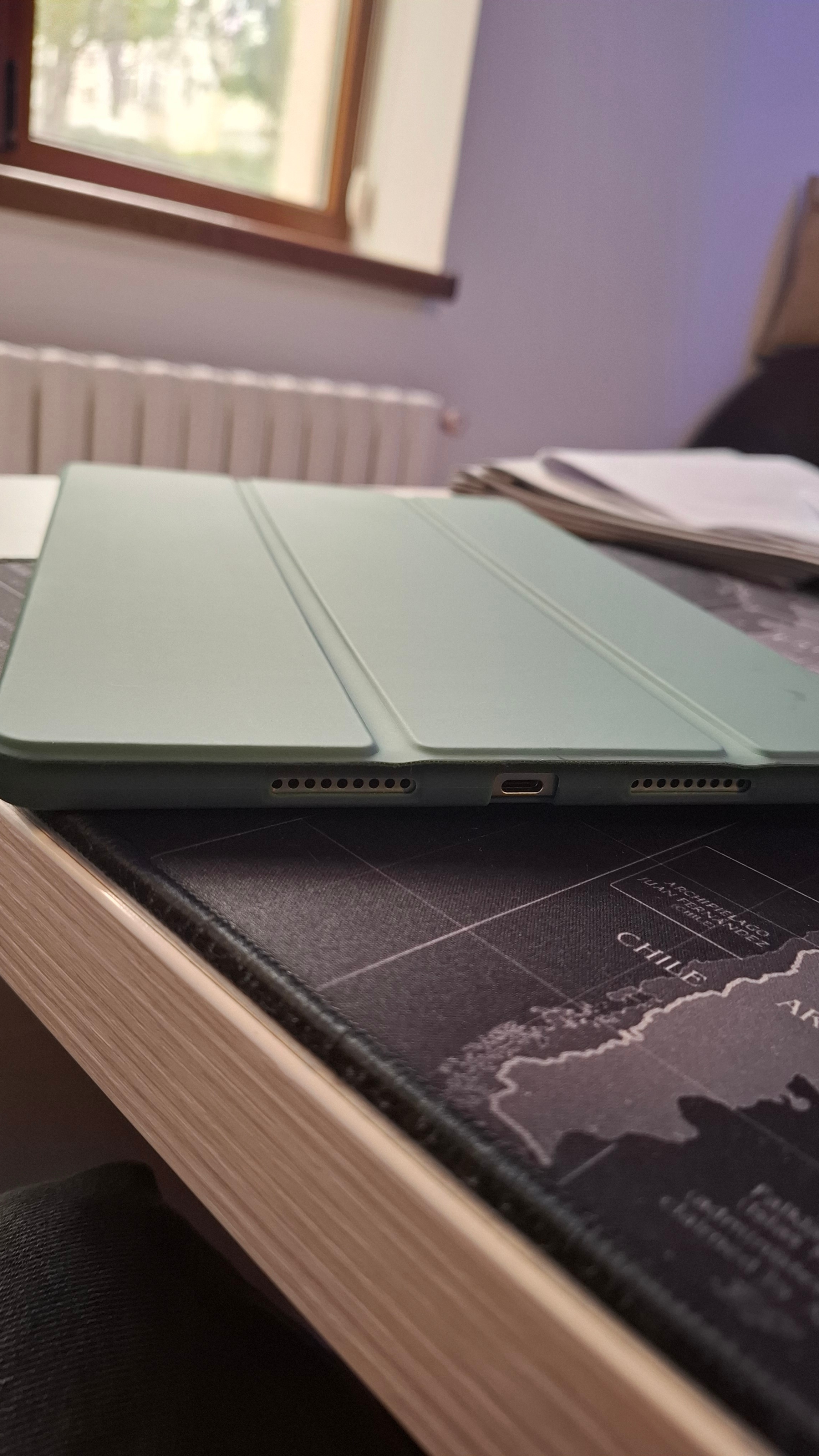Husa Ultra Slim pentru Lenovo Idea Tab Pro, 12.7" (2025), Silicon TPU, Smart Cover - Negru