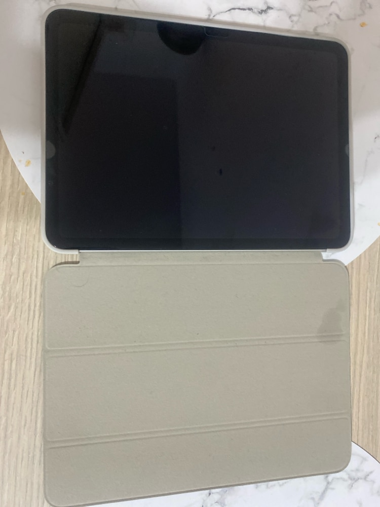 Husa Tech-Protect Smartcase Pen compatibila cu iPad 10.9 inch 2022 Grey