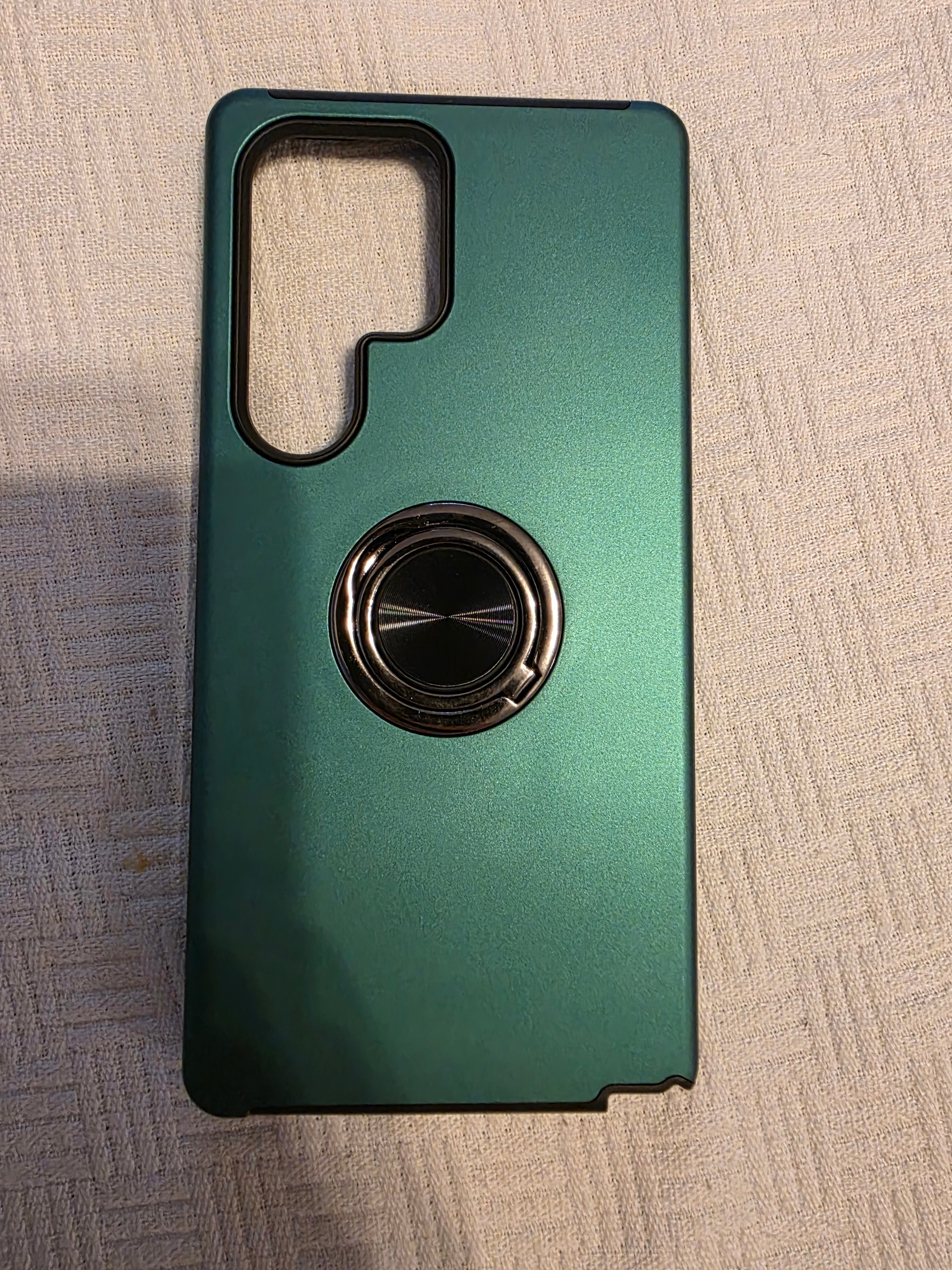 Husa de protectie pentru Samsung Galaxy S25 Ultra, Hybrid Antisoc, Kickstand, Bumper inel rotativ 360, Pink