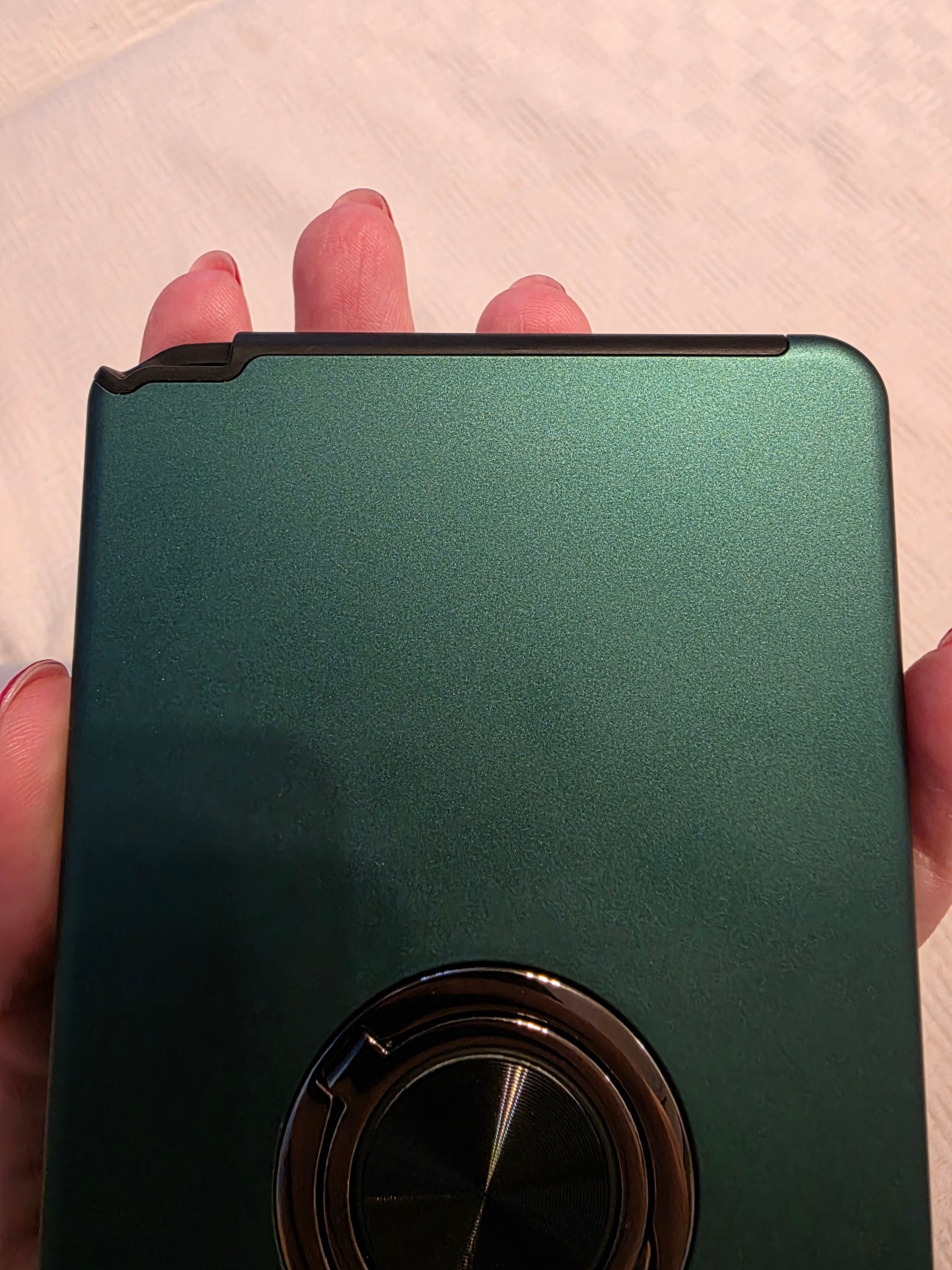 Husa de protectie pentru Samsung Galaxy S25 Ultra, Hybrid Antisoc, Kickstand, Bumper inel rotativ 360, Pink