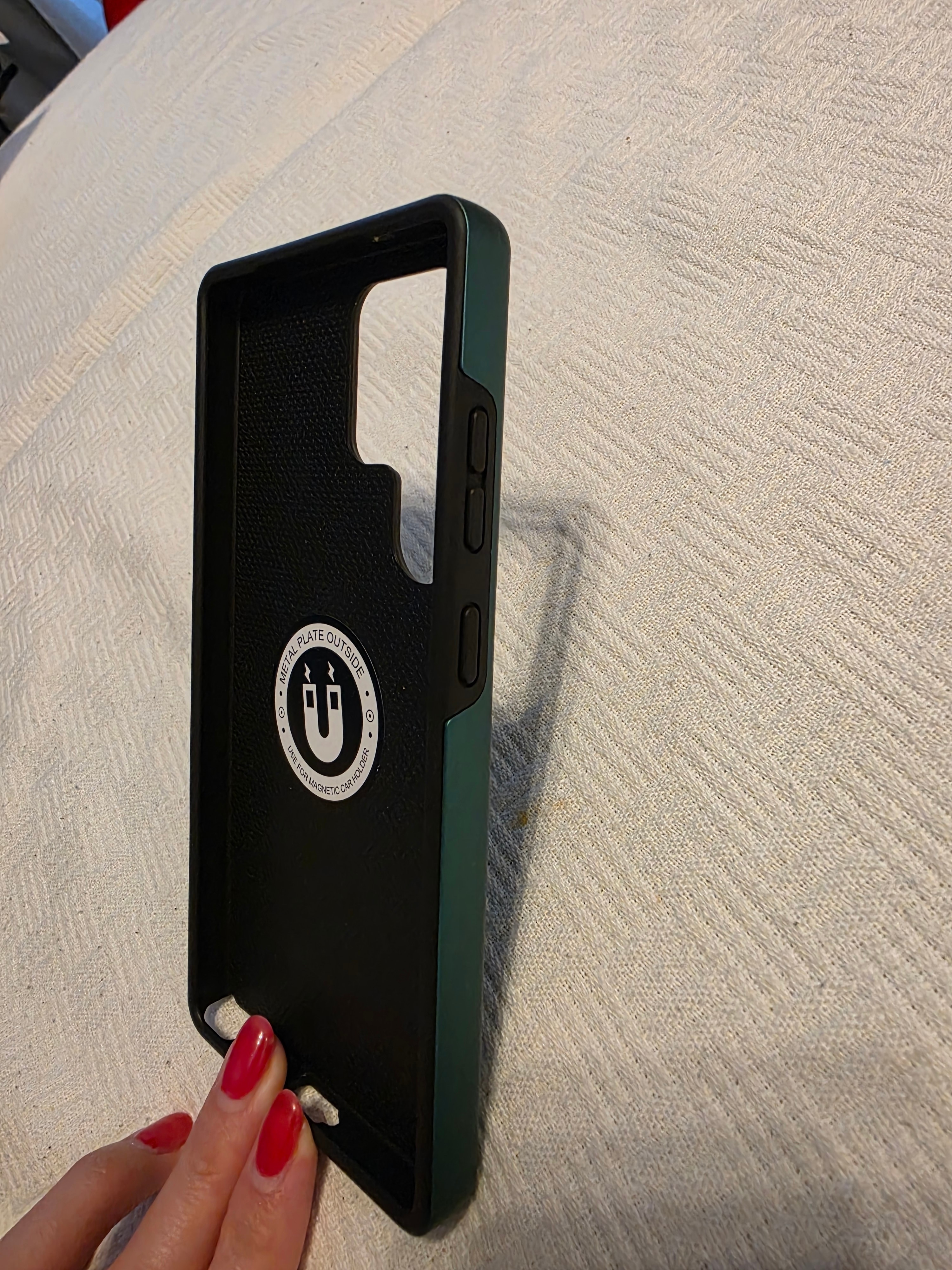 Husa de protectie pentru Samsung Galaxy S25 Ultra, Hybrid Antisoc, Kickstand, Bumper inel rotativ 360, Pink