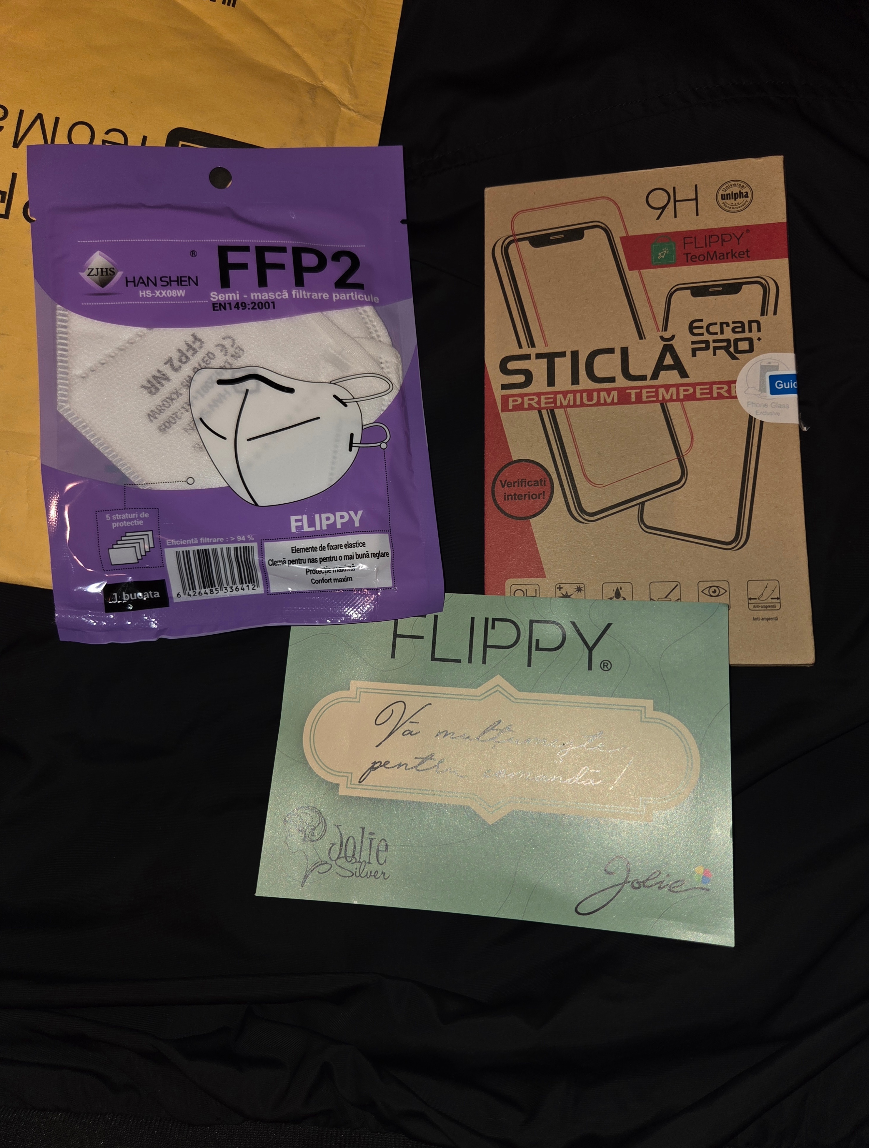 Folie de Protectie pentru Samsung Galaxy S25, Flippy, Sticla Securizata ESD Antistatica, Super-X Privacy OG, Margini Negre, 0.30 mm, Transparent Inchis