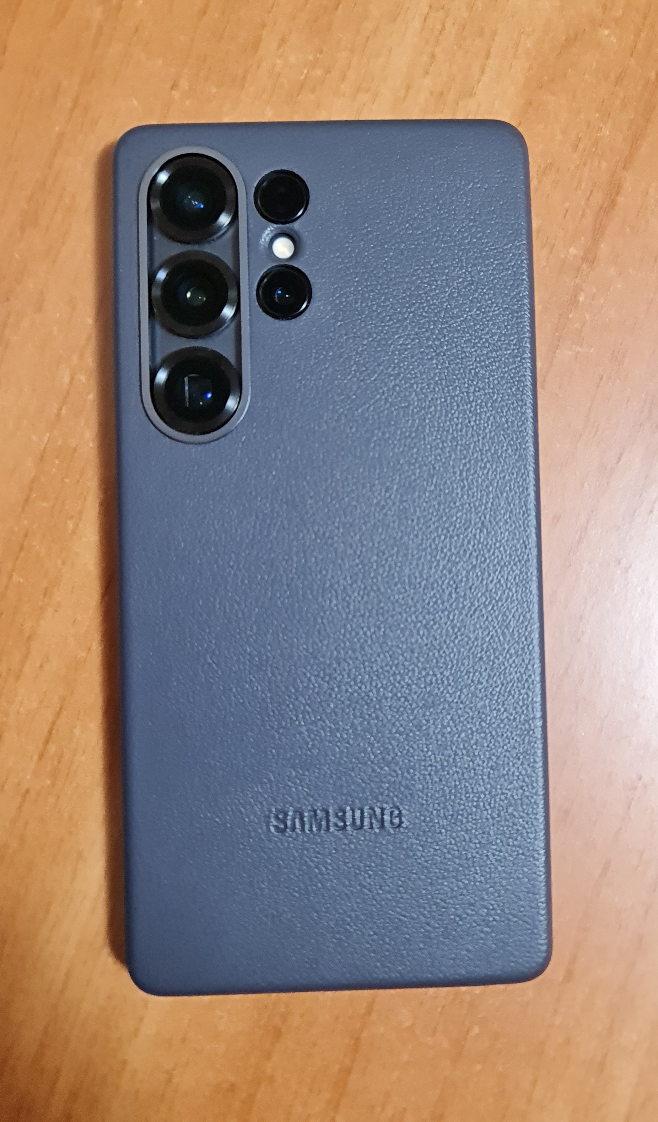 Husa de protectie Samsung Kindsuit Leather Case pentru Galaxy S25 Ultra, Gray