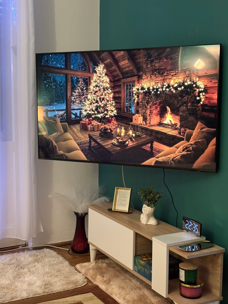 Televizor SAMSUNG QLED 55Q7FA, 138 cm, Smart, 4K Ultra HD, Clasa G (Model 2025)