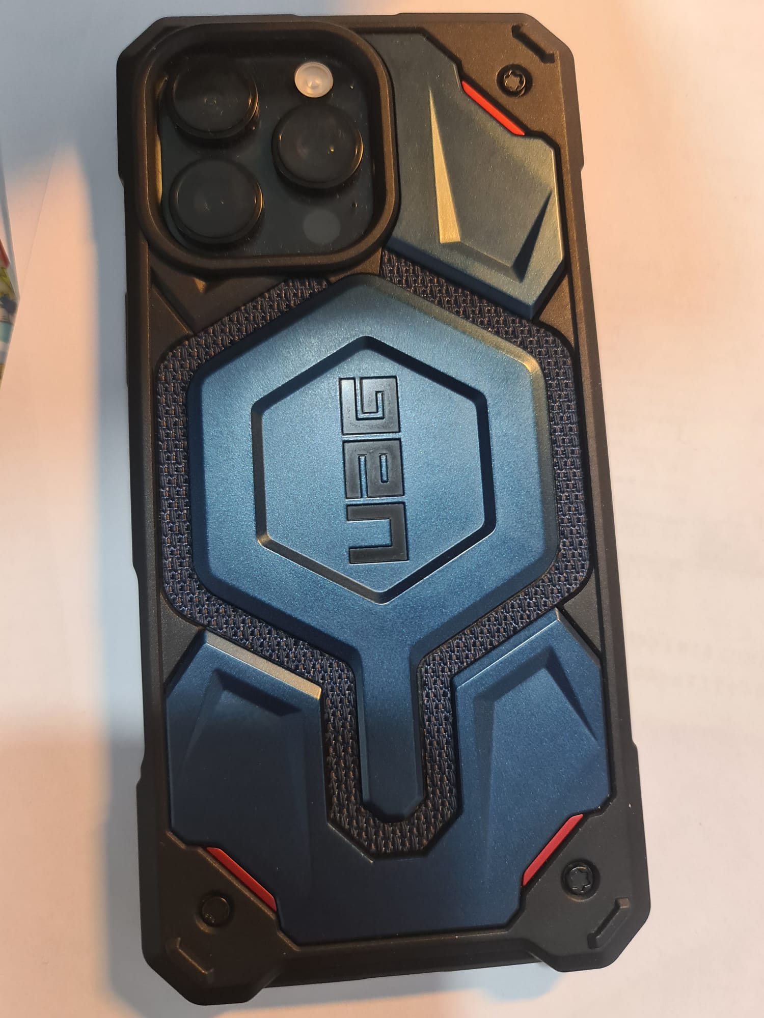 Husa de protectie UAG Monarch Pro pentru iPhone 16 Pro Max, Kevlar Mallard