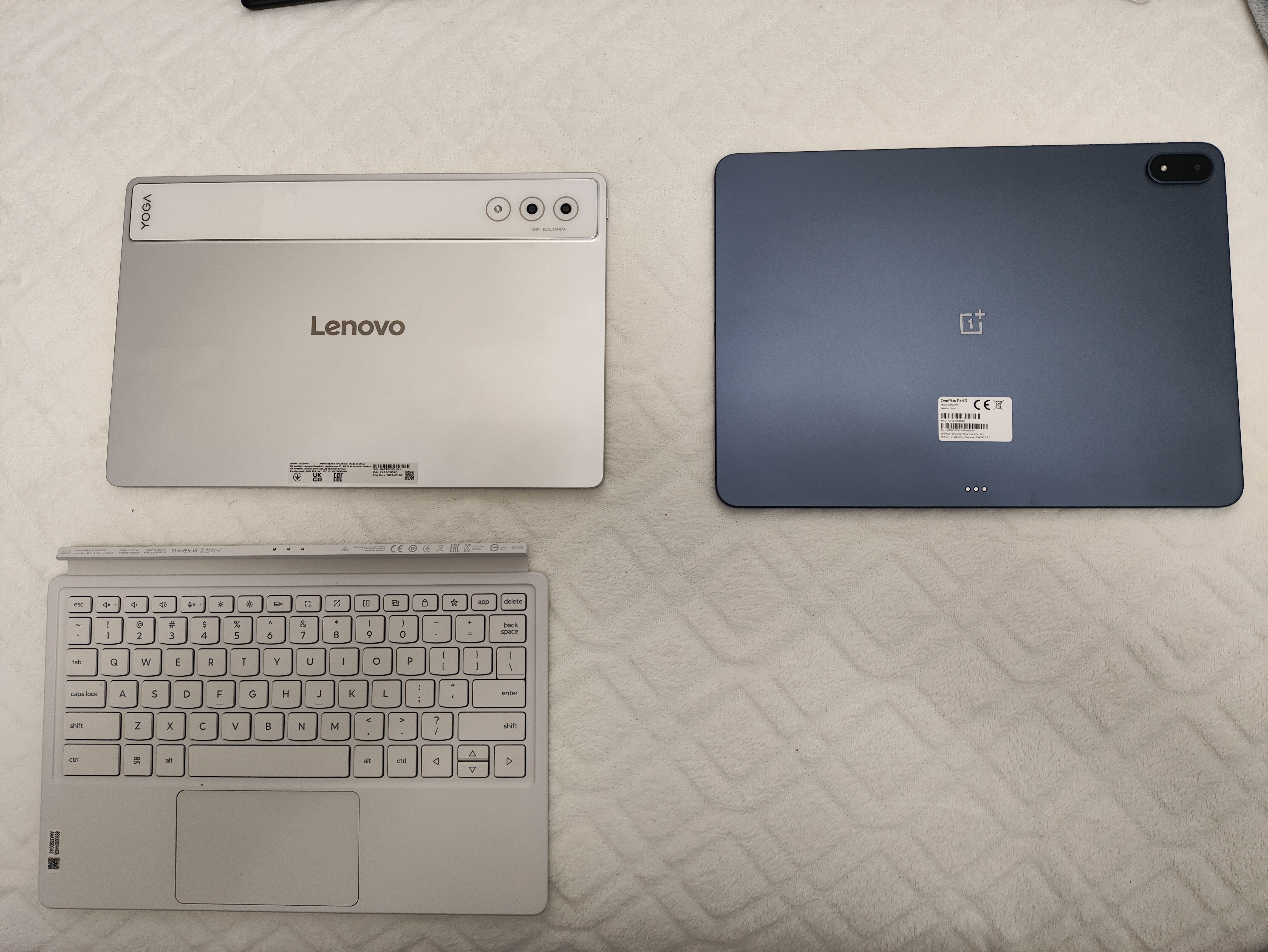 Tableta OnePlus Pad 3, Octa-Core, 13.2", 12GB RAM, 256GB, Wi-Fi, Storm Blue