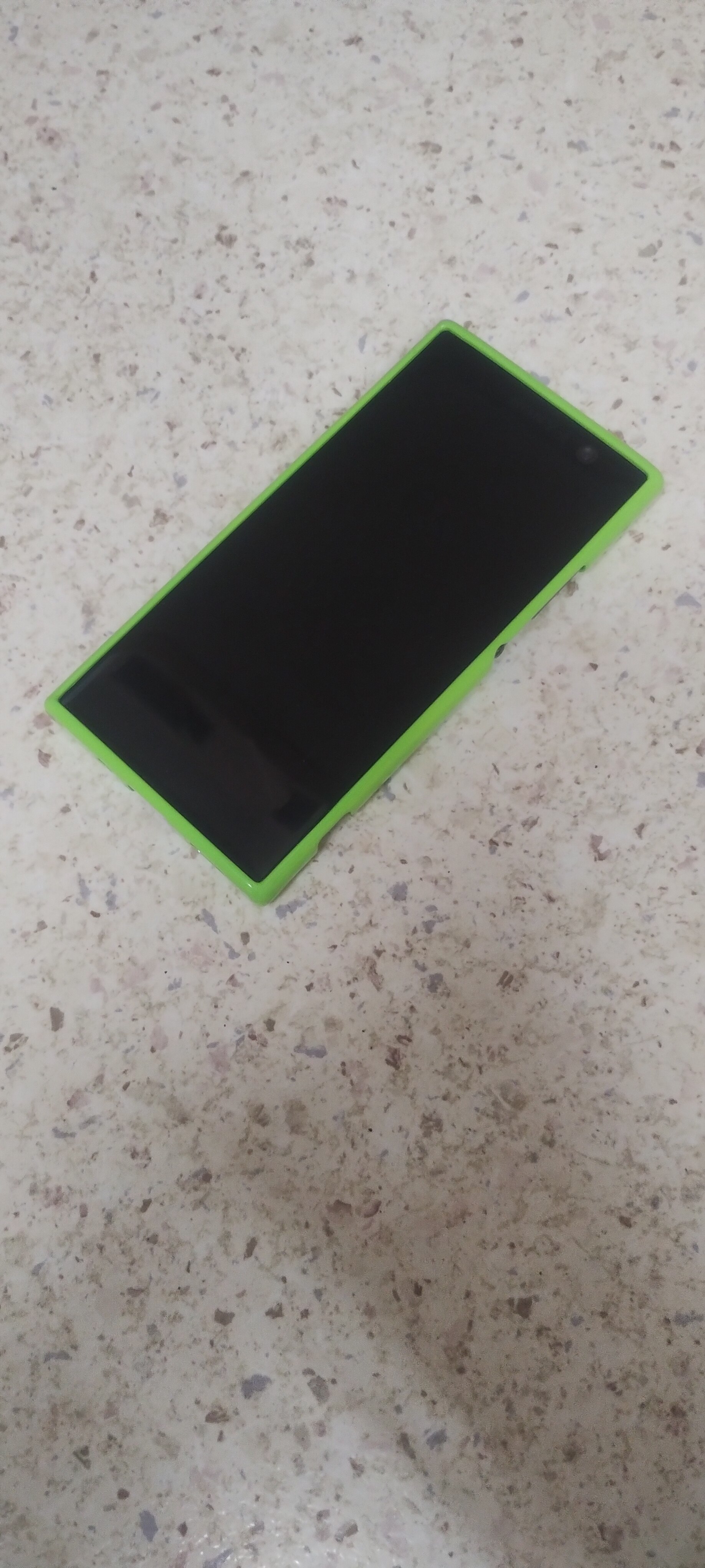 Husa silicon Jelly Mercury Goospery pentru Xperia XA2, verde lime