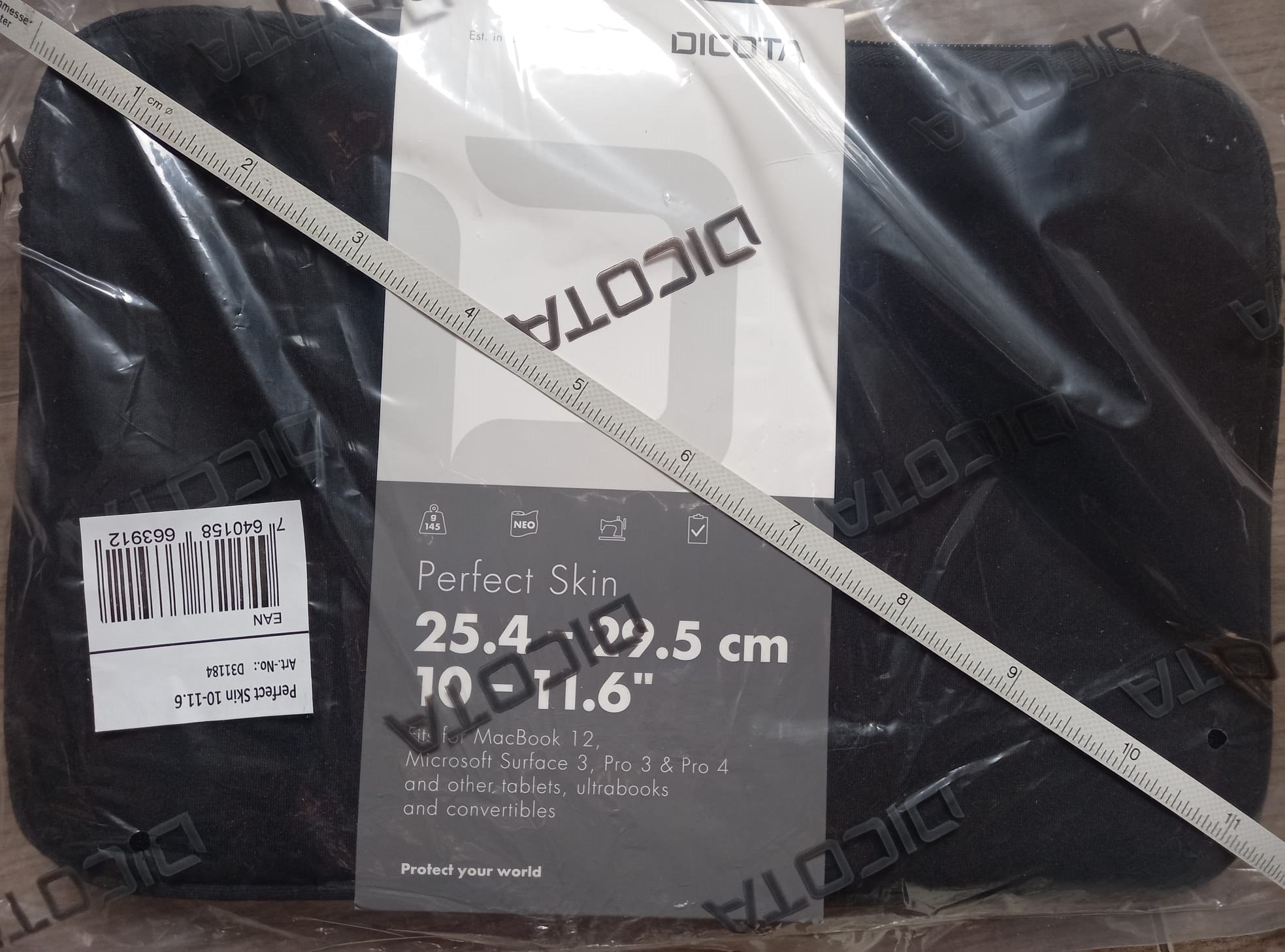 Husa notebook Dicota PerfectSkin 10 - 11.6'' negru