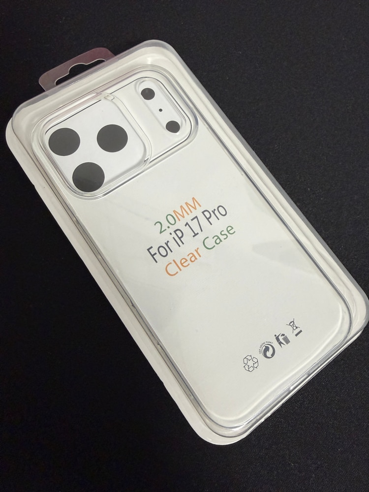 Husa pentru iPhone 17 Pro DaDen, silicon transparent Premium, Ultra Slim, Flexibila, Transparenta