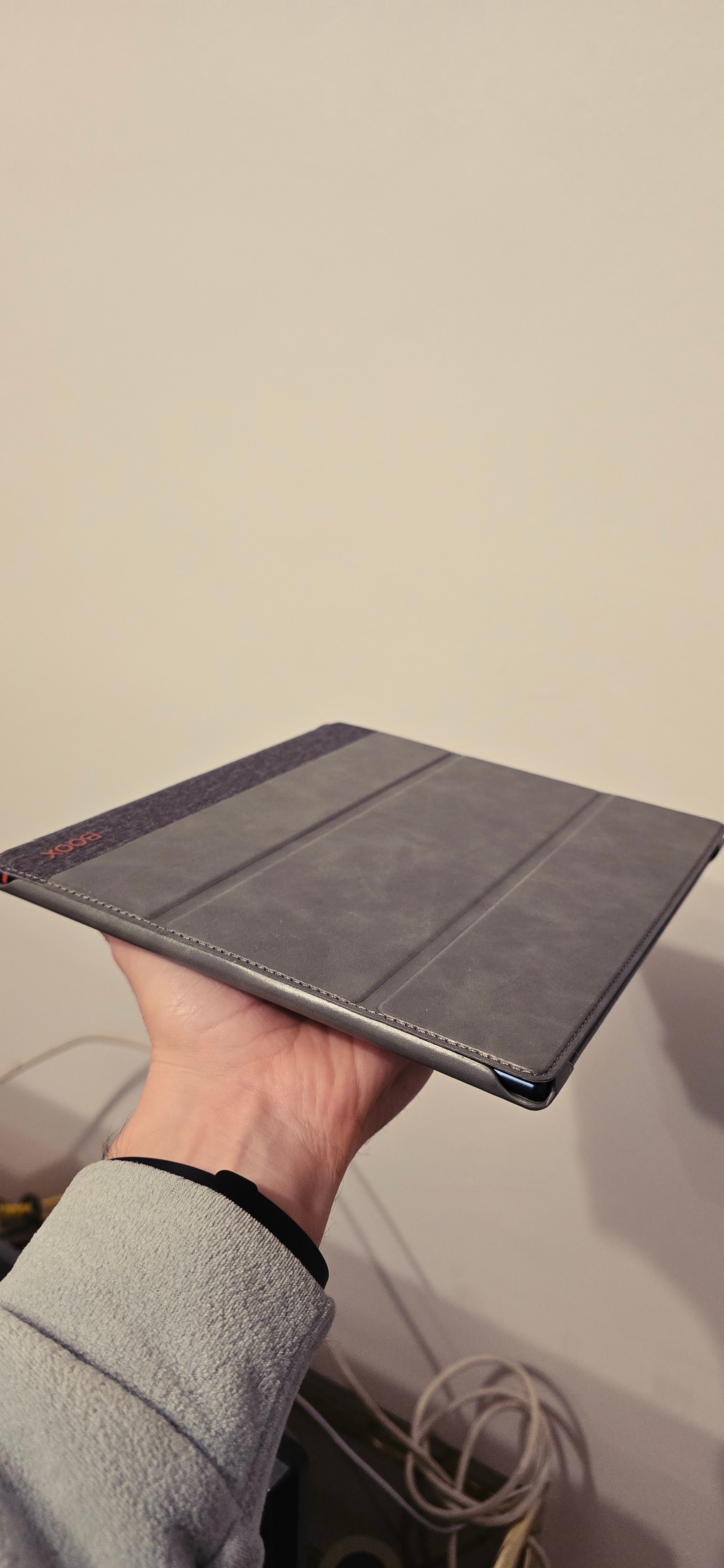 Husa pentru tableta, Boox, Pentru Note Air 2, pliabila, gri