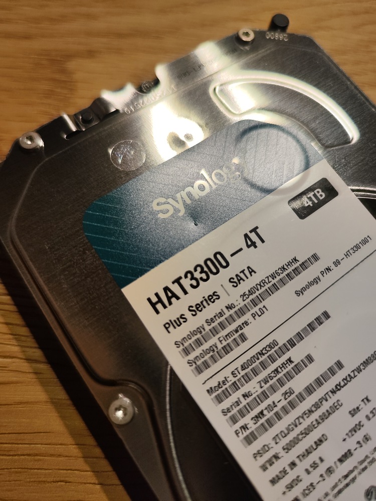 NAS❗️ HDD NAS Synology Plus Series, 6TB, 5400RPM, 256 MB cache, SATA-III