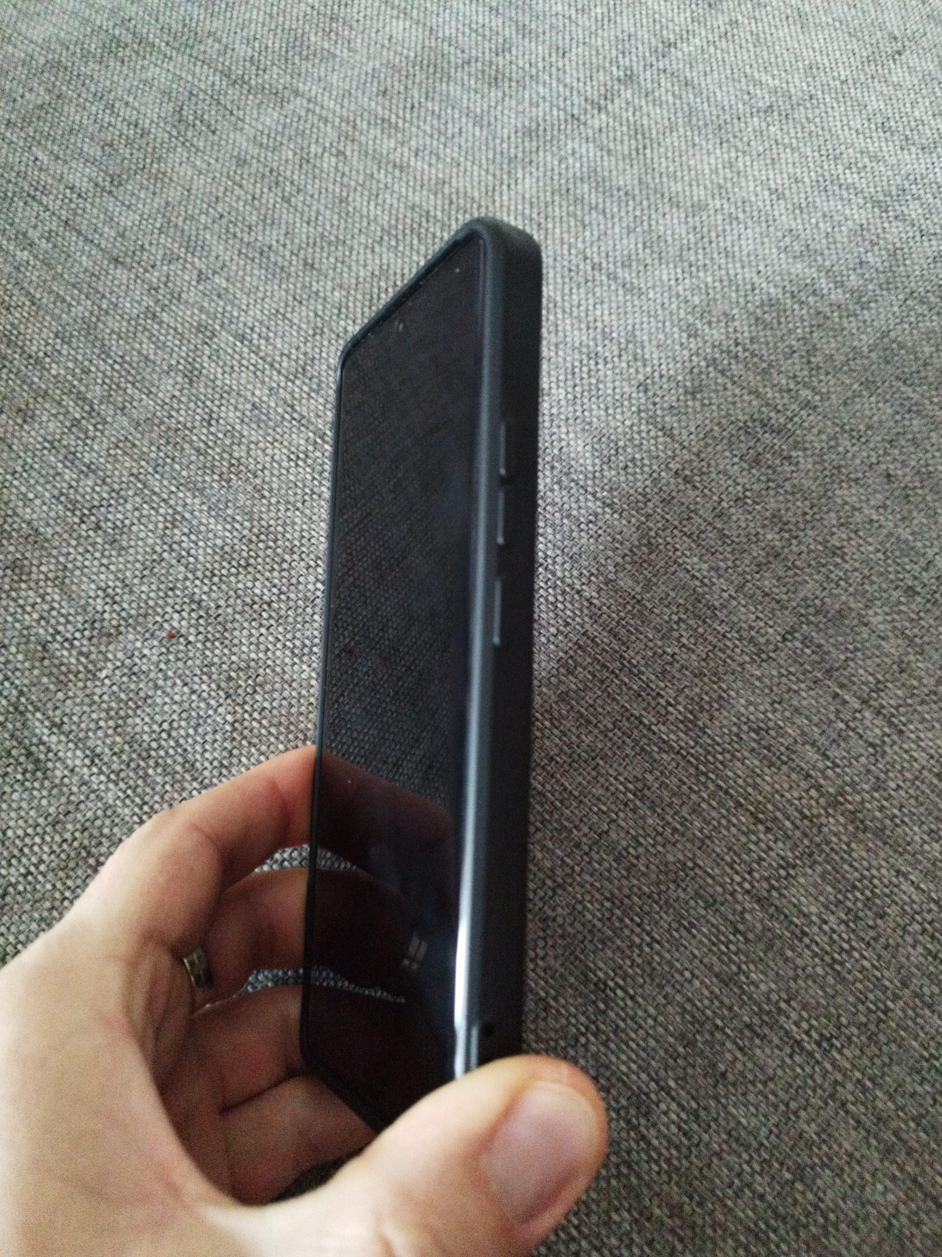 Husa pentru Xiaomi Redmi Note 14 Pro 5G cu protectie pentru camera si suport magnetic integrat Ring Shockproof albastru
