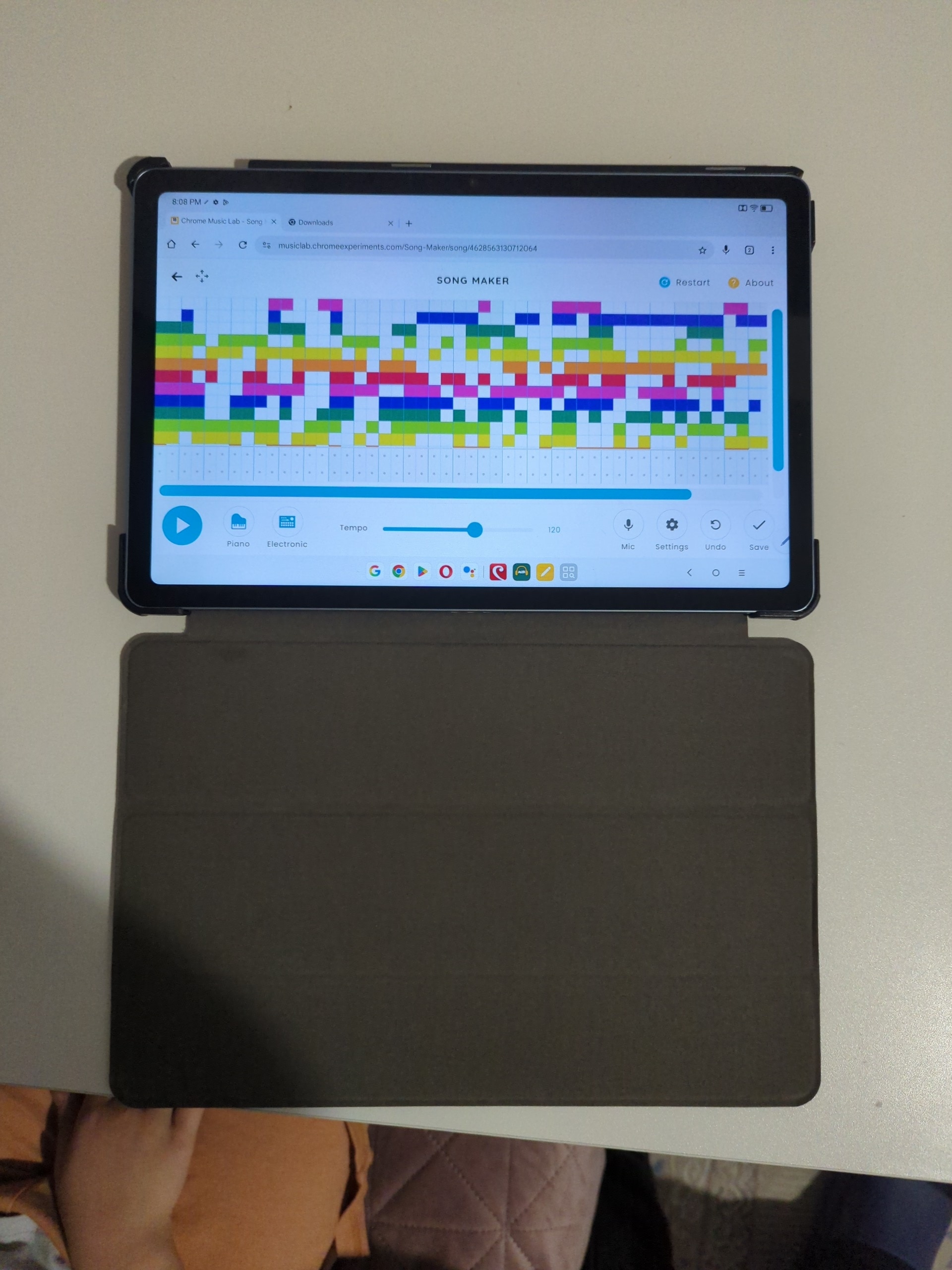 Husa tableta, Tech-Protect, Poliuretan/Piele ecologica, Compatibil cu Lenovo Tab M11, Negru