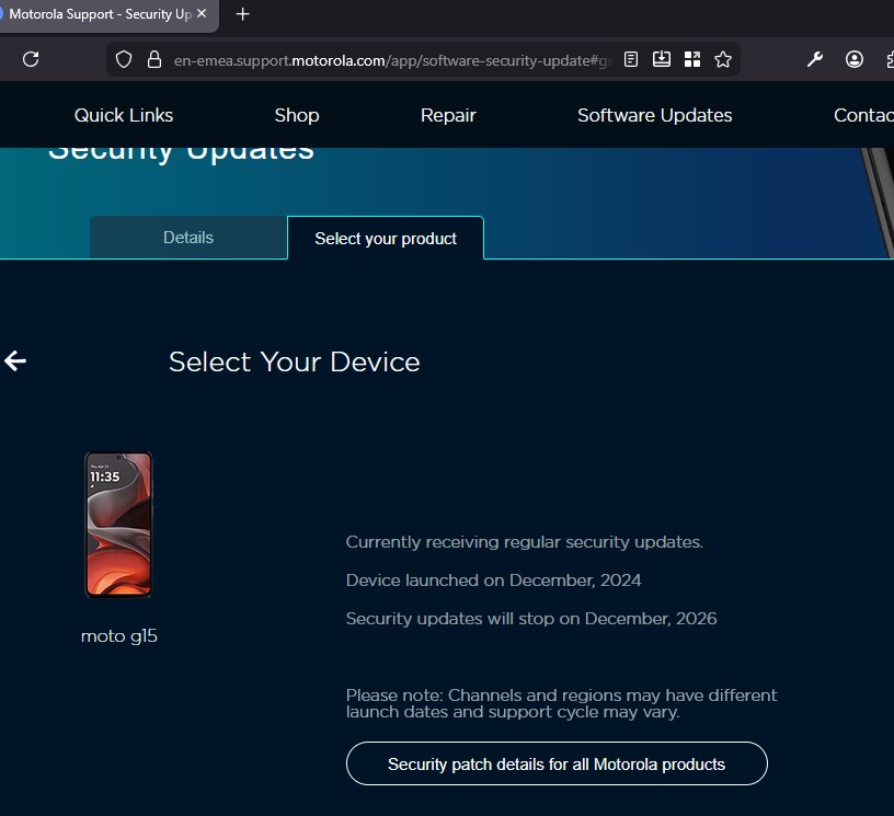 Telefon mobil Motorola Moto g15, 8GB RAM, 256GB, Sea Blue