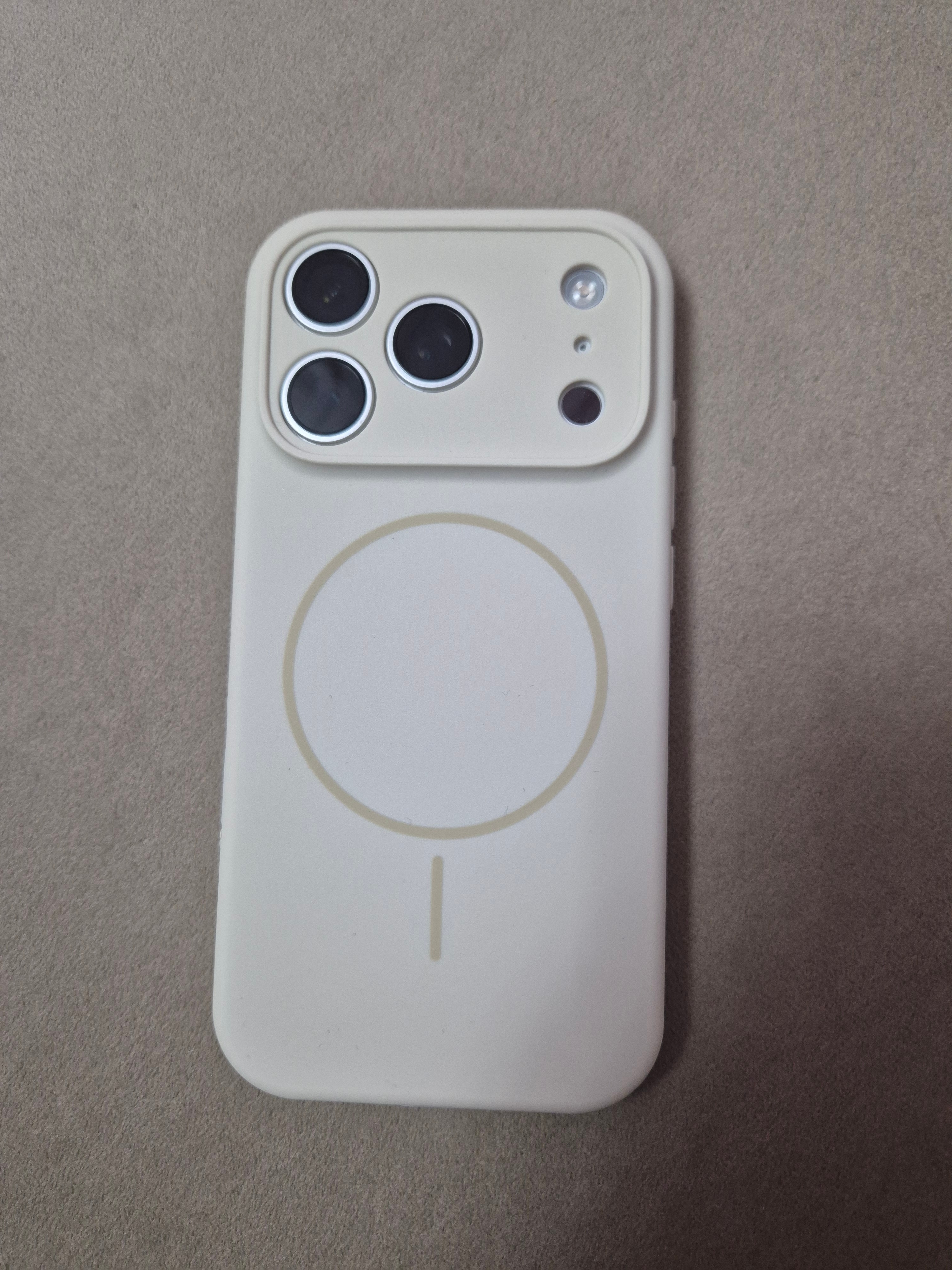 Husa de protectie, pentru Apple iPhone 17 Pro, SZGULAIKE, Silicone Case, MagSafe, Calitate Premium, Interior din microfibra, Albastru inchis