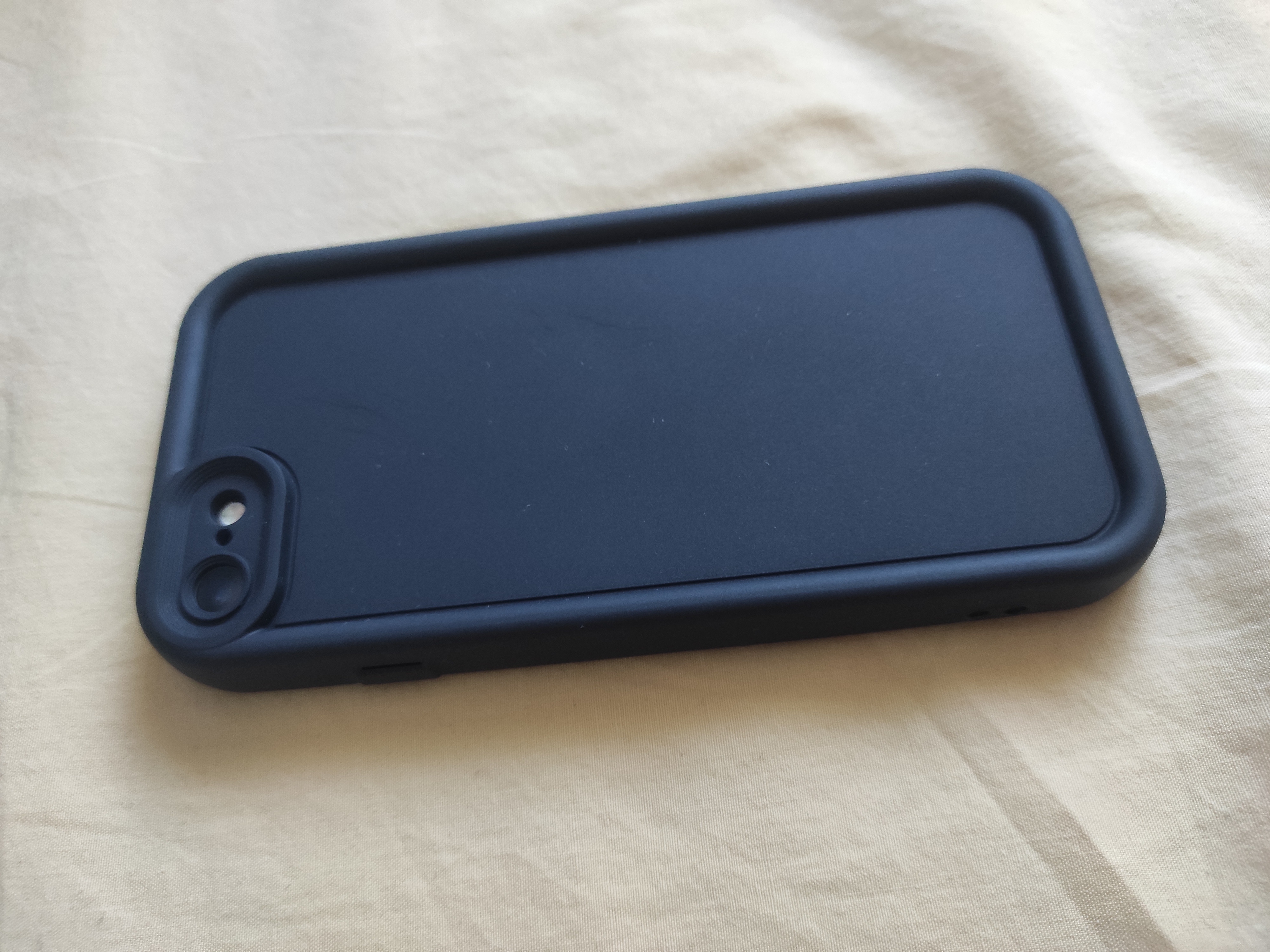 Husa de protectie TFO pentru Apple iPhone 7, Poliuretan termoplastic, Negru, 2441