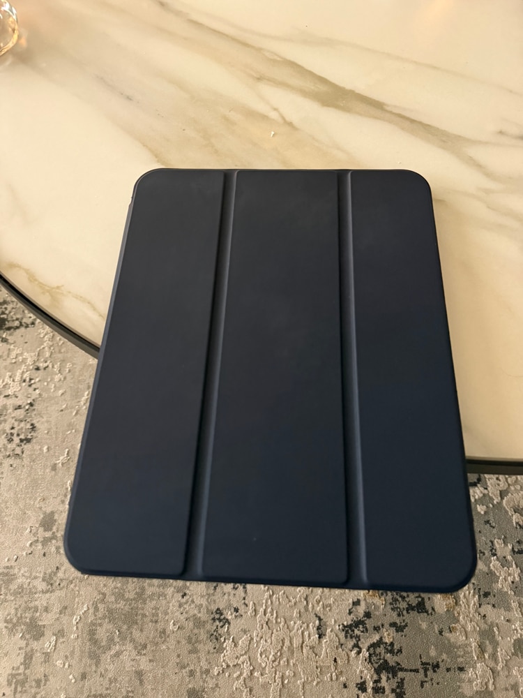 Husa DUOCUOLA pentru iPad generatia 11 11 inch 2025, iPad generatia 10 10.9 inch 2022, husa protectoare subtire cu suport, spate transparent din PC rigid, compatibila cu Touch ID, verde