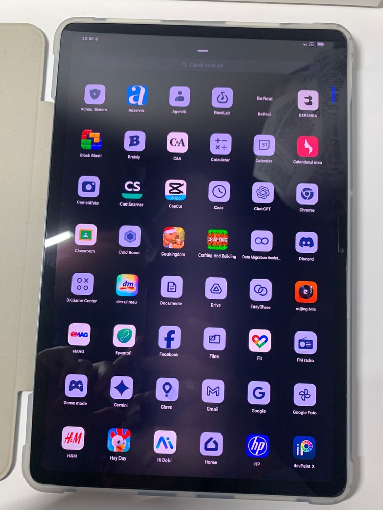 Tableta Blackview MEGA 3,12.1inch 2.5K FHD+Ecran, 90Hz, Ai Android 15, 36GB+256GB(TF 2TB), MediaTek Helio G100, 8800mAh, 50MP SONY Al Camera, Cu tastatura, PC Mode 2.0, BT 5.0/GPS, Midnight Black