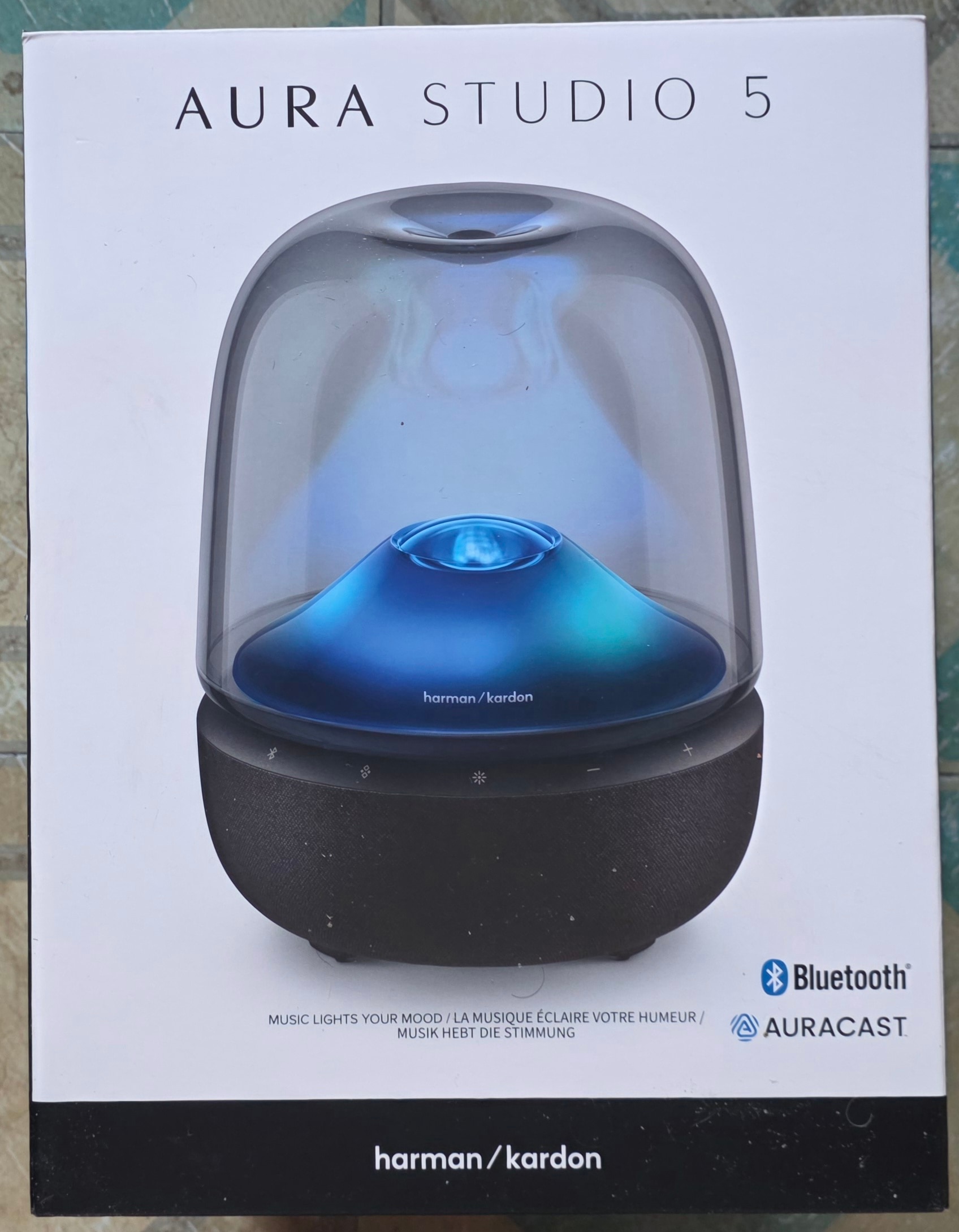 Boxa Portabila Harman Kardon Aura Studio 5, 160W, Negru, Bluetooth