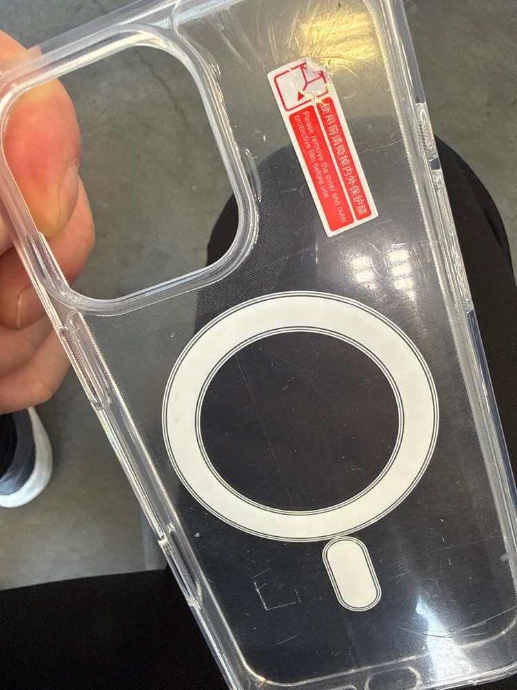 Husa pentru Iphone 16 Pro Max, compatibila Magsafe, Antisoc, Transparenta