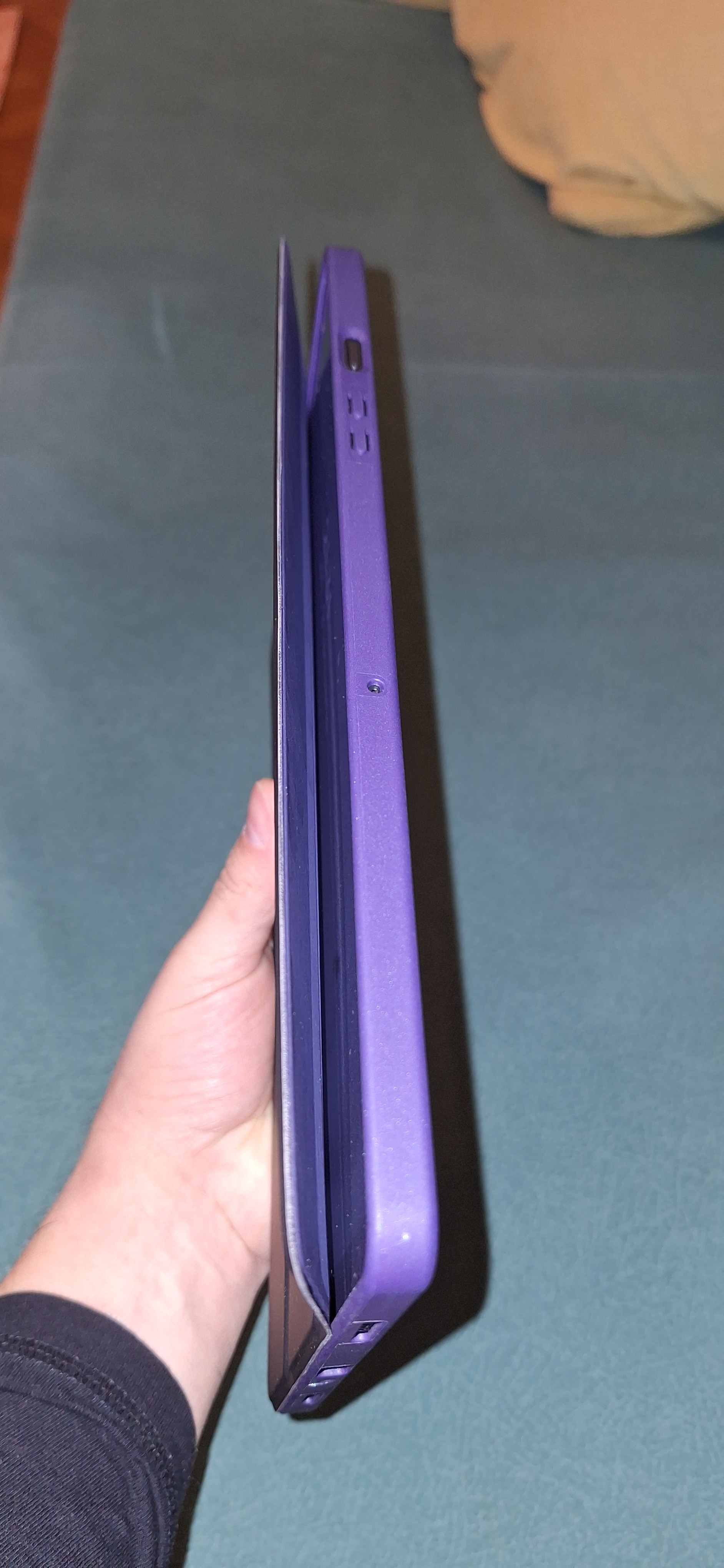 Husa de protectie tableta pentru Samsung Galaxy Tab A9+, A9 Plus, 11 inchi, 2023, cu protectie automata de somn, VIENOD, Albastru