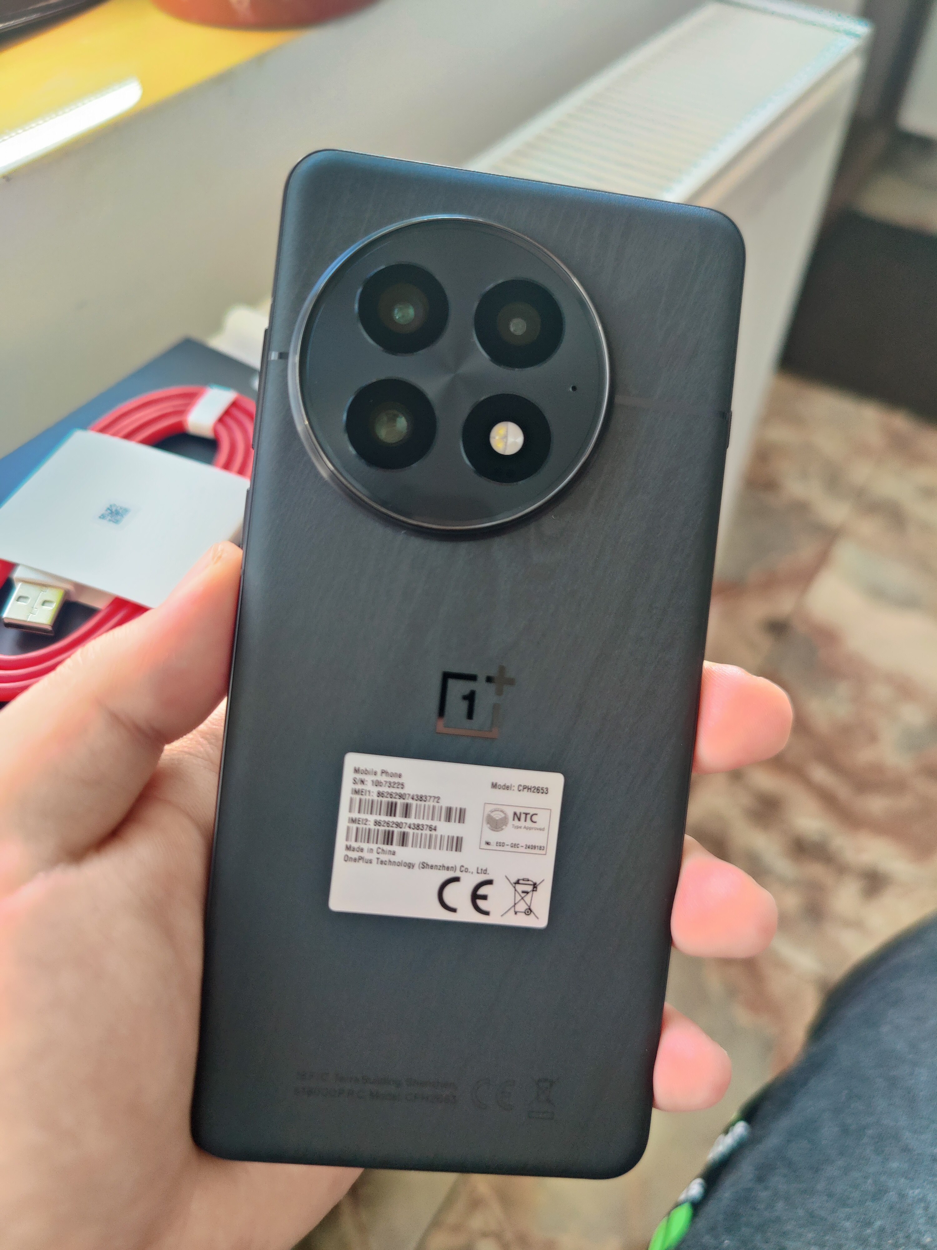 Telefon OnePlus 13, 12GB RAM, 256GB, 5G, Black Eclipse