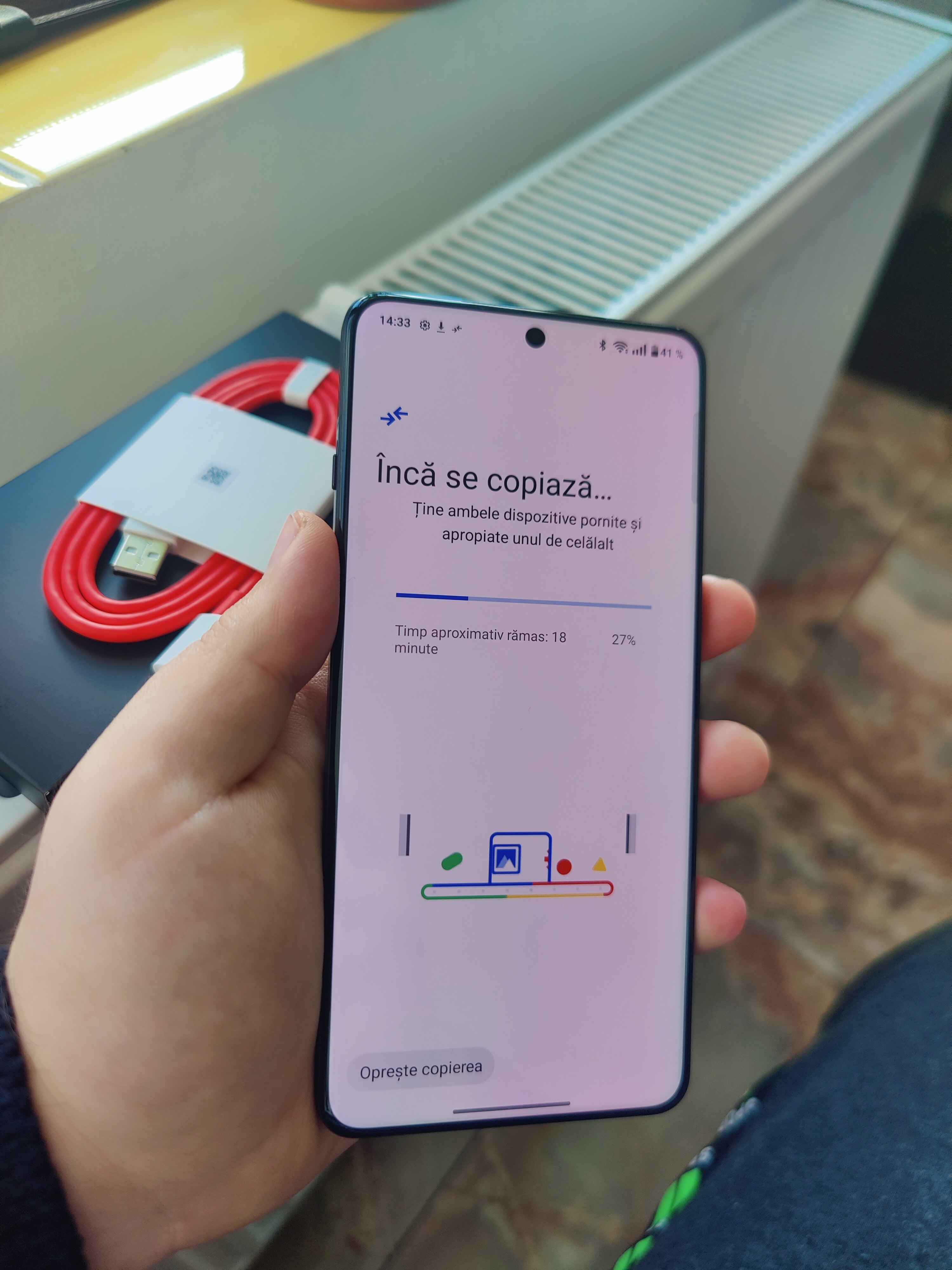 Telefon OnePlus 13, 12GB RAM, 256GB, 5G, Black Eclipse
