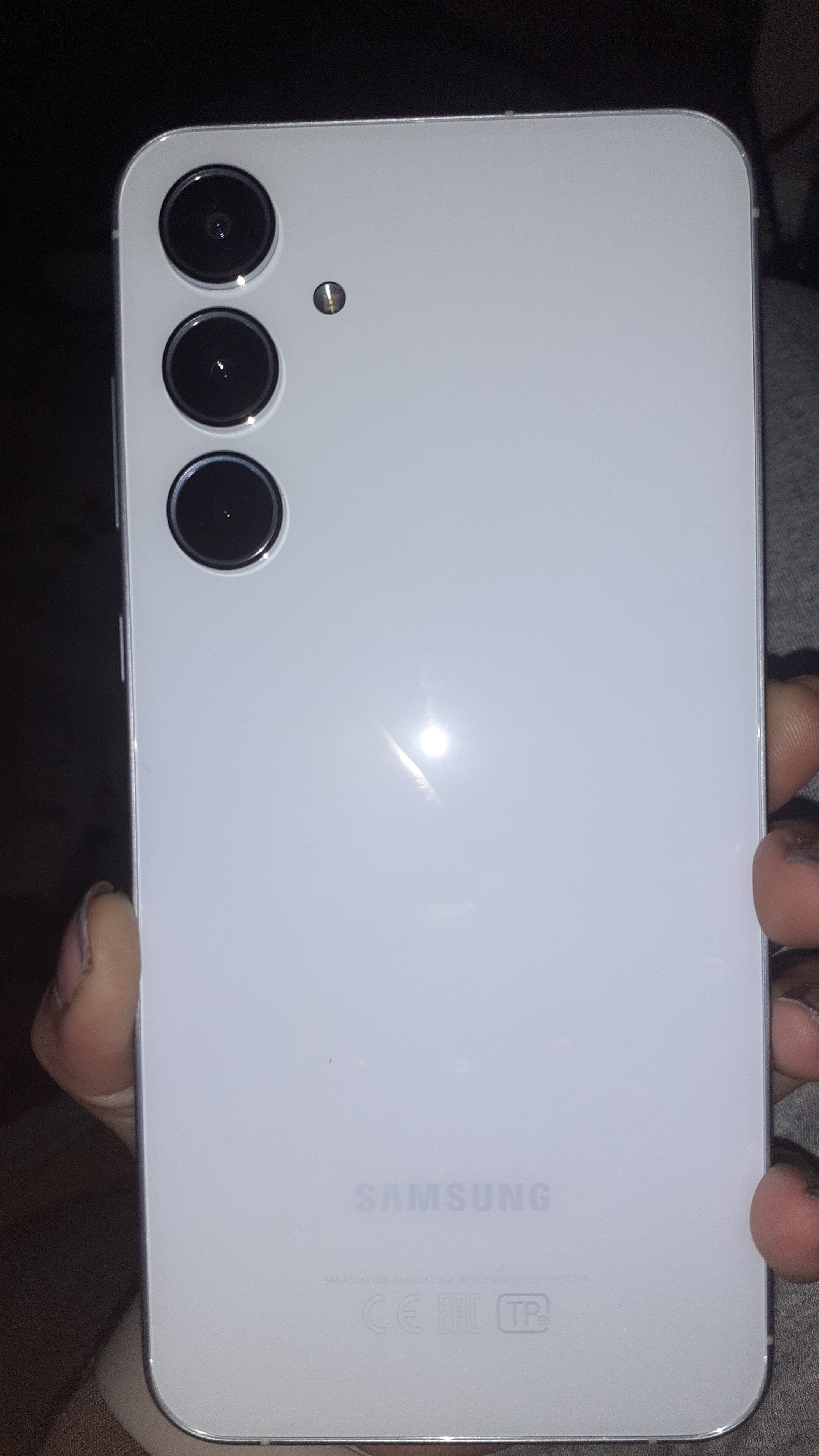 Telefon mobil Samsung Galaxy A55, Dual SIM, 8GB, 256GB, 5G, Awesome Navy