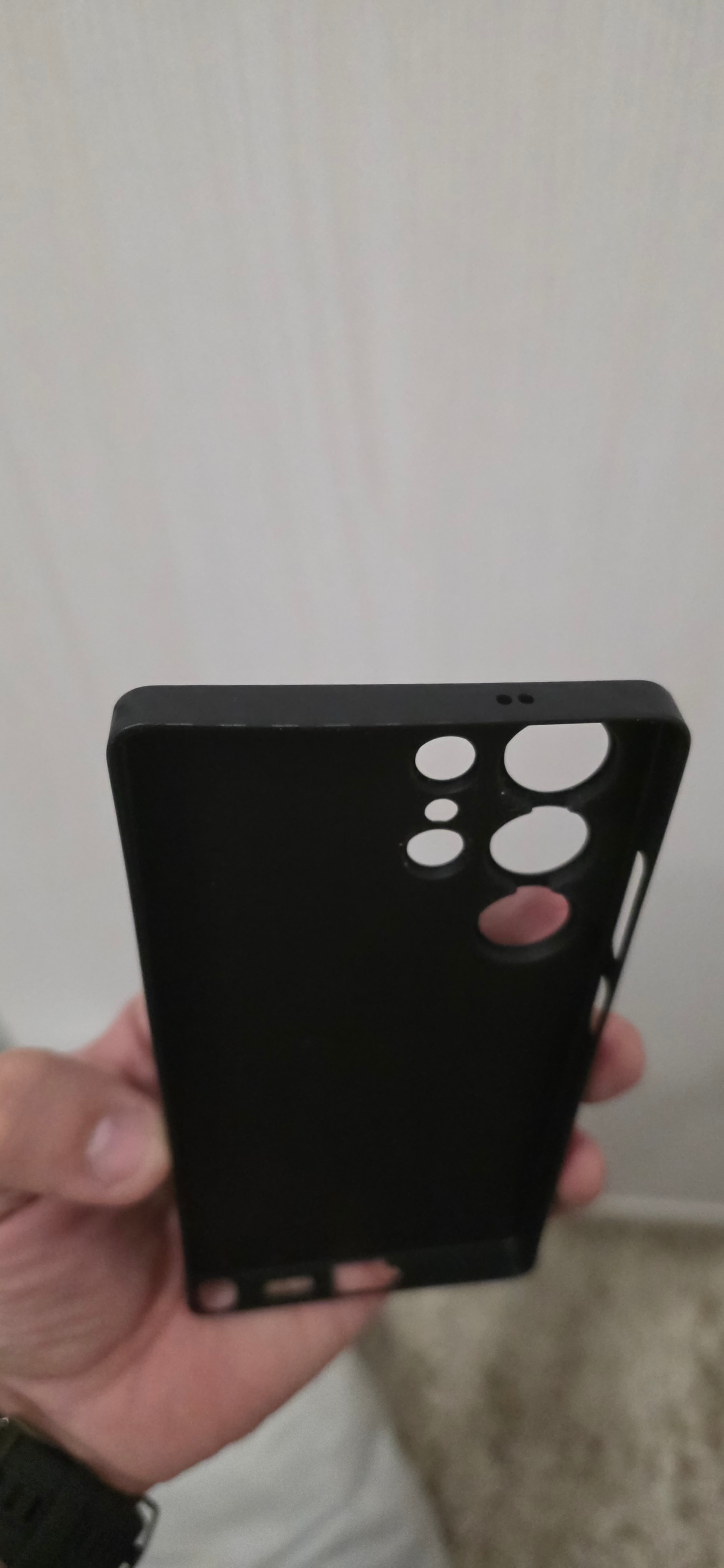 Husa protectie telefon, TREXORA, Polipropilena, Pentru Samsung Galaxy S25 Ultra, Negru