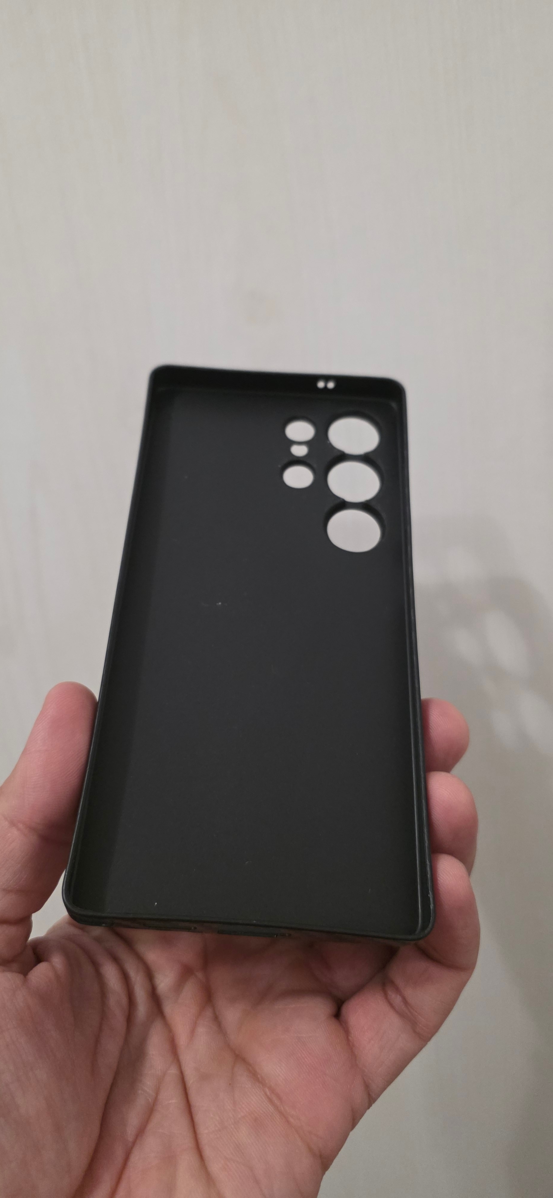 Husa protectie telefon, TREXORA, Polipropilena, Pentru Samsung Galaxy S25 Ultra, Negru
