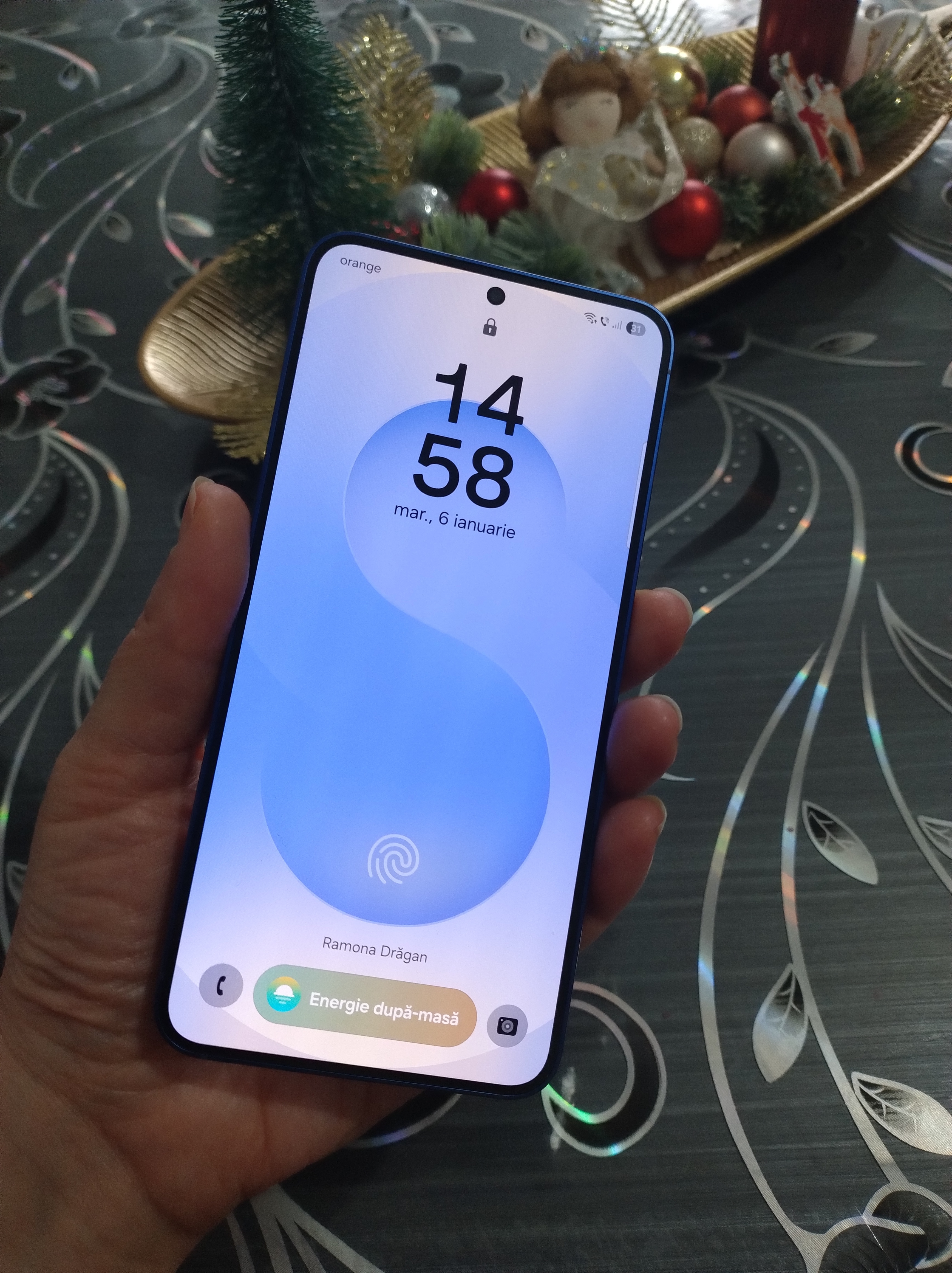 Telefon mobil Samsung Galaxy S25, Dual SIM, 12GB RAM, 512GB, 5G, Silver Shadow