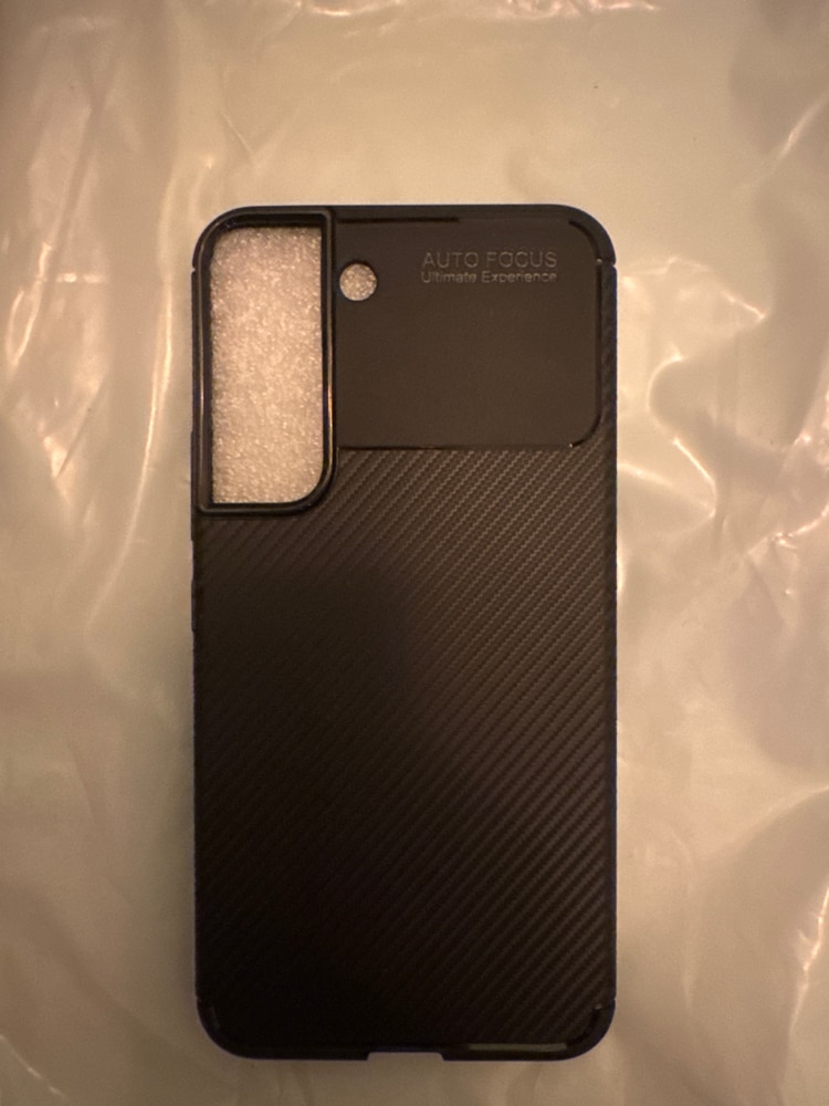 Husa pentru Samsung Galaxy S22 5G S901, Techsuit, CarbonFiber, Neagra
