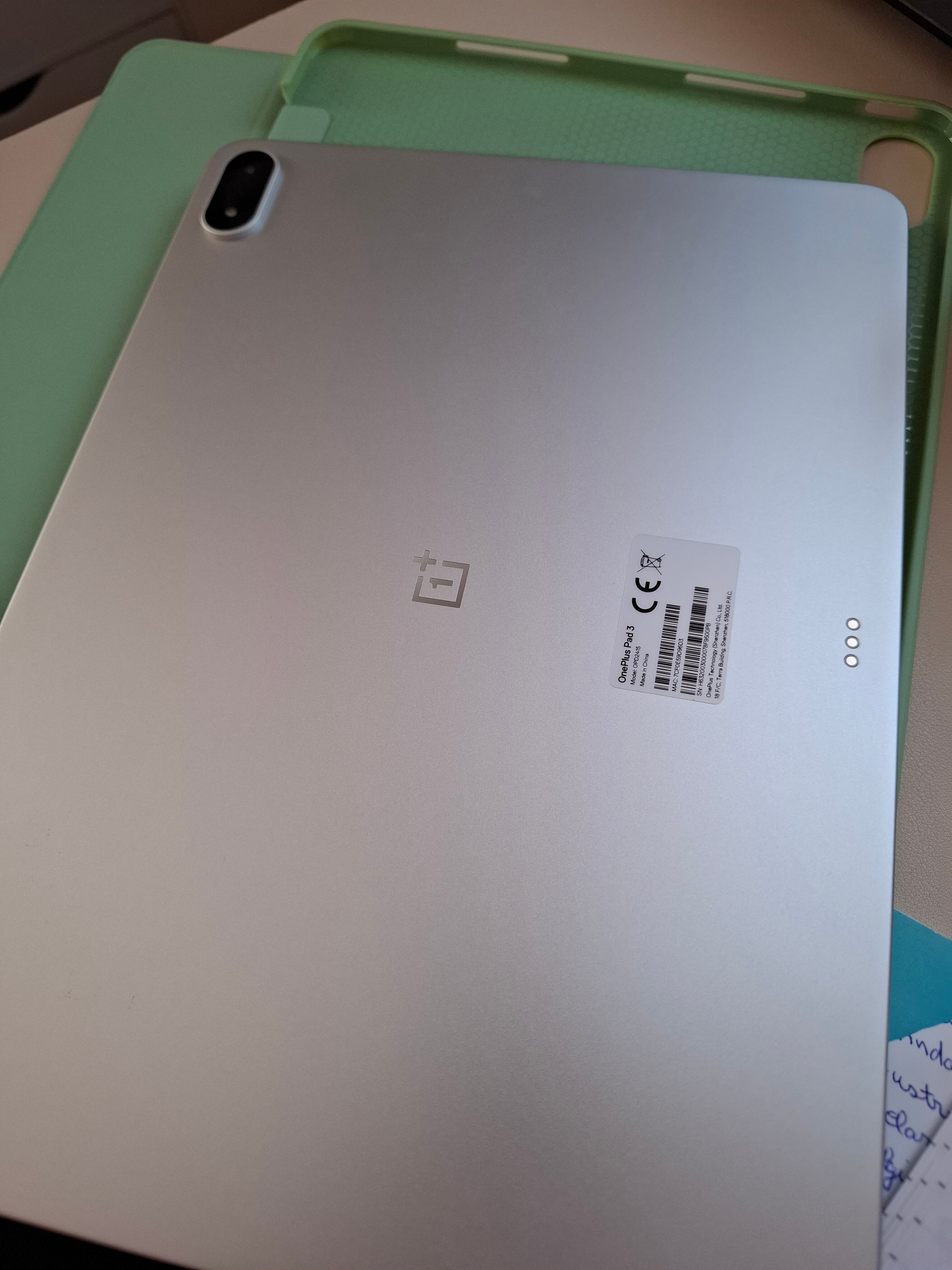 Tableta OnePlus Pad 3, Octa-Core, 13.2", 12GB RAM, 256GB, Wi-Fi, Storm Blue