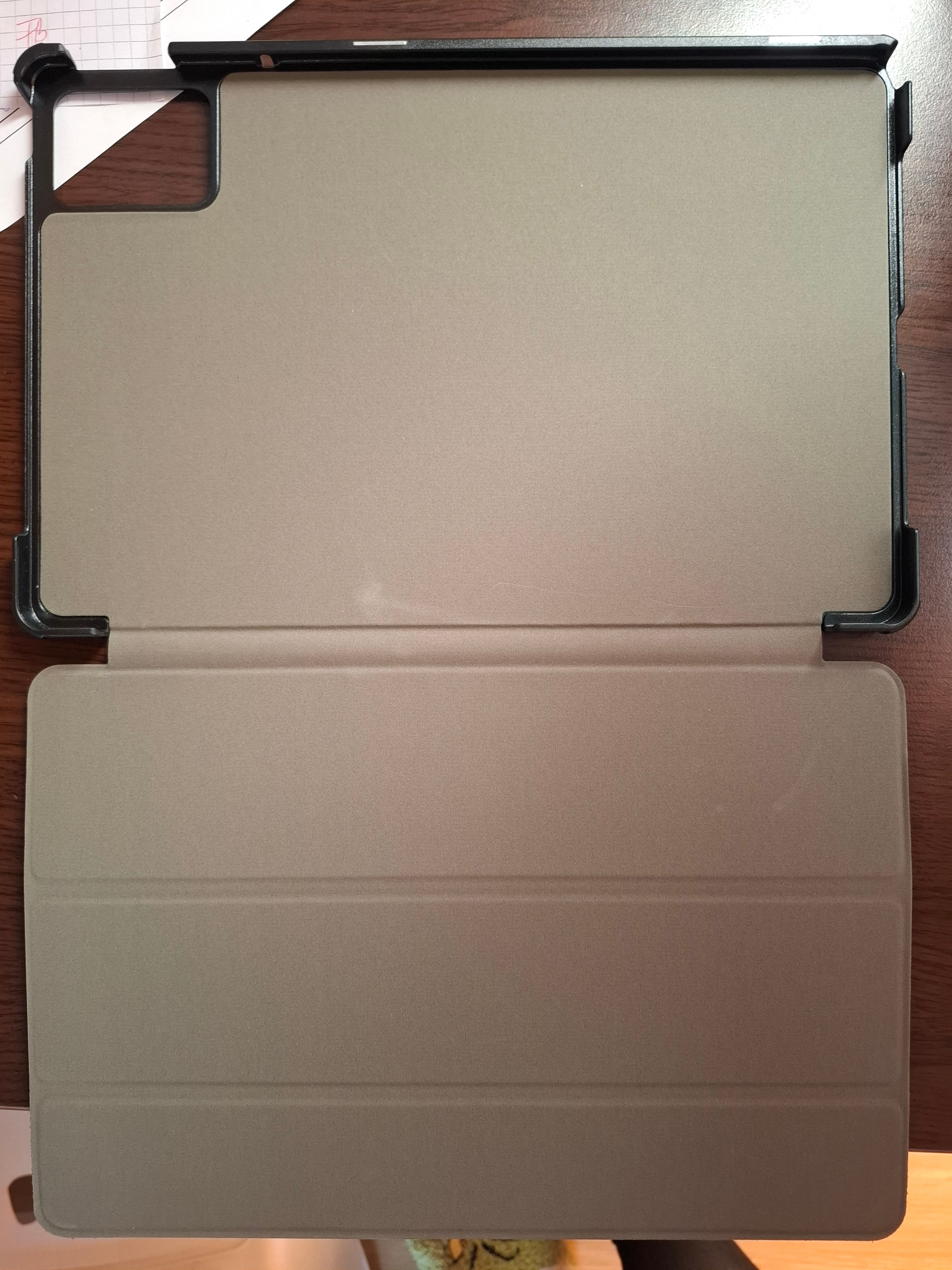 Husa tableta, Tech-Protect, Poliuretan/Piele ecologica, Compatibil cu Lenovo Tab M11, Negru