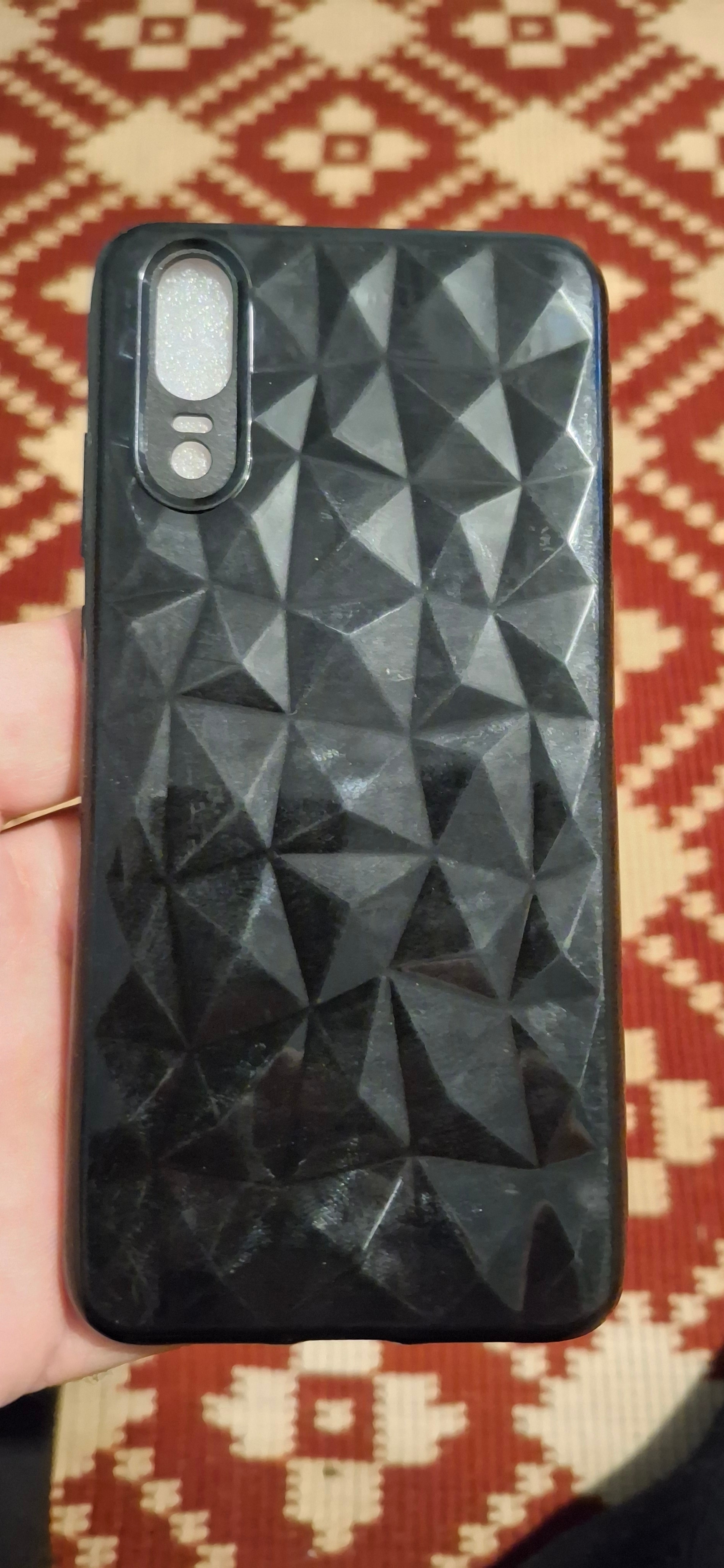 Husa pentru Huawei P30 Pro / P30 Pro New Edition Techsuit Carbon Silicone Negru