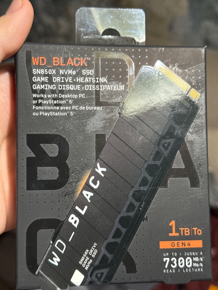 SSD Western Digital Black SN850P SSD 1TB M.2 NVMe PCI Express 4.0