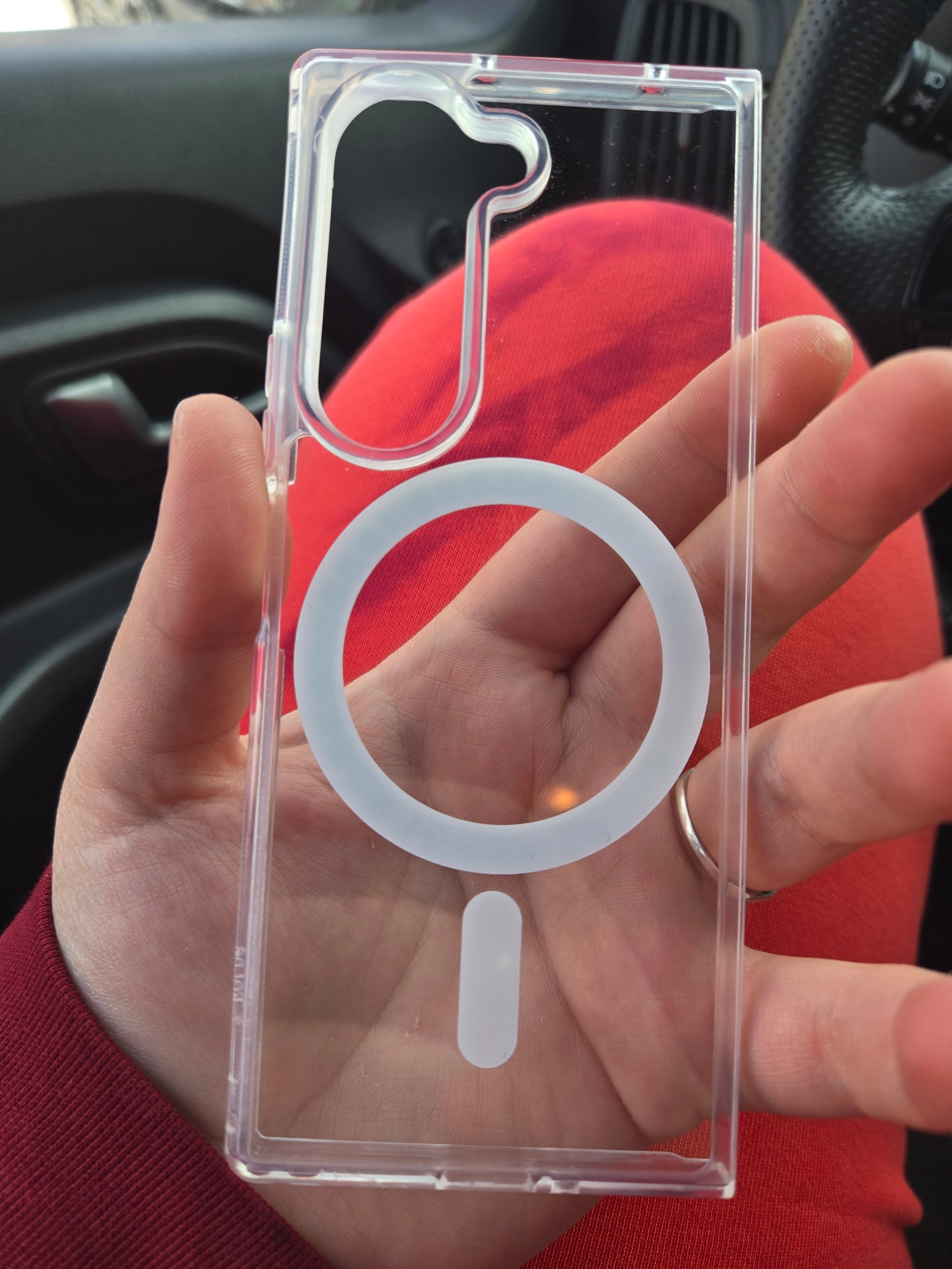 Husa pentru Samsung Galaxy Z FLIP6, Flippy, Husa de Protectie cu Anti-Shock, Tehnologie MagSafe Magnetic, Design Ultra Subtire, Anti alunecare, TPU Acrilic, Transparent