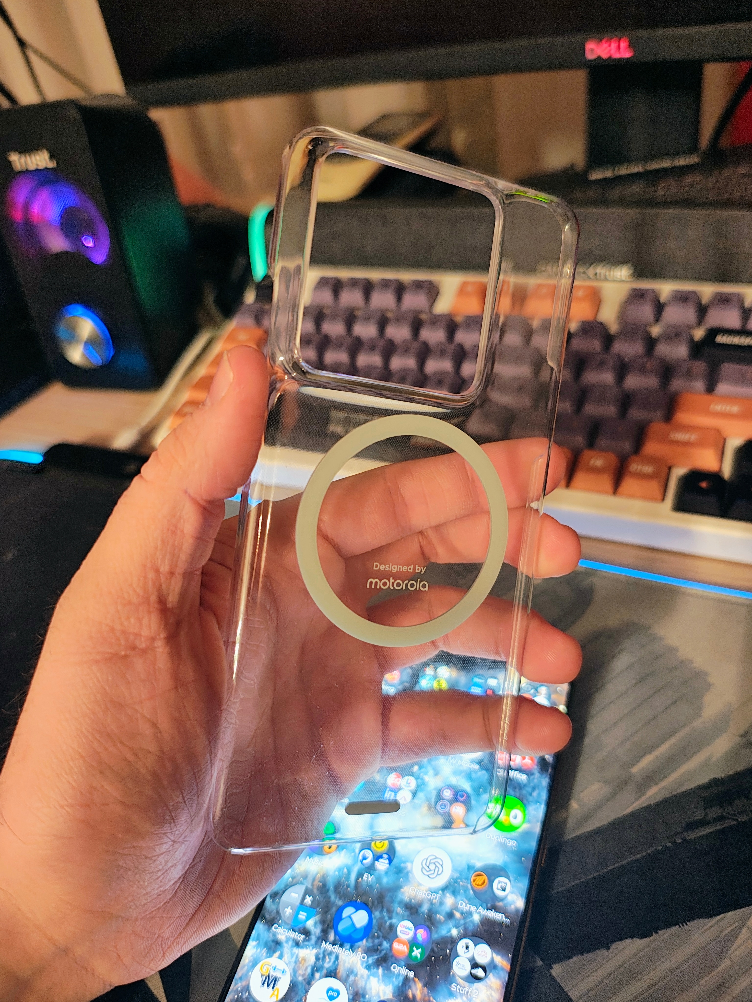 Telefon mobil Motorola Signature, 512GB, 16GB RAM, 5G, Martini Olive