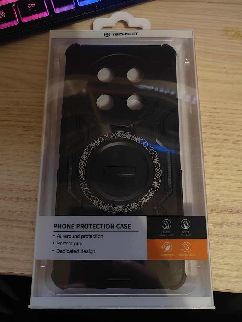 Husa pentru Honor Magic 7 Lite ArmorMag, Magsafe, Antisoc, Calitate Premium, Protectie Superioara, DaDen, Negru