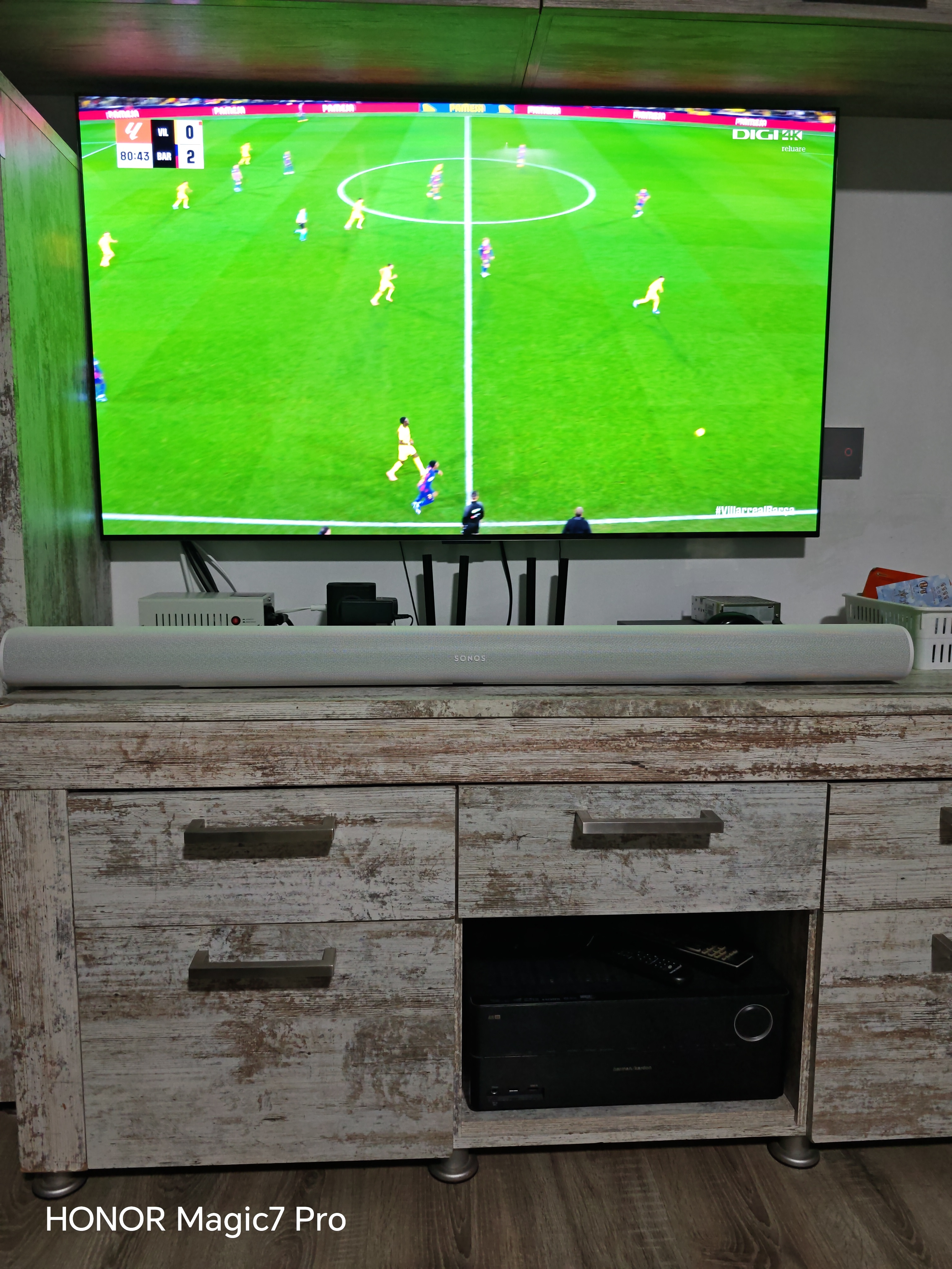 Soundbar Sonos Arc Ultra, WiFi, Bluetooth, Dolby Atmos, Alb