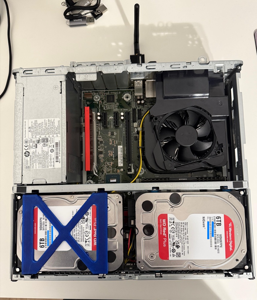 HDD WD Red Plus 6TB, NAS, 5400rpm, 256MB cache, SATA-III, 3.5