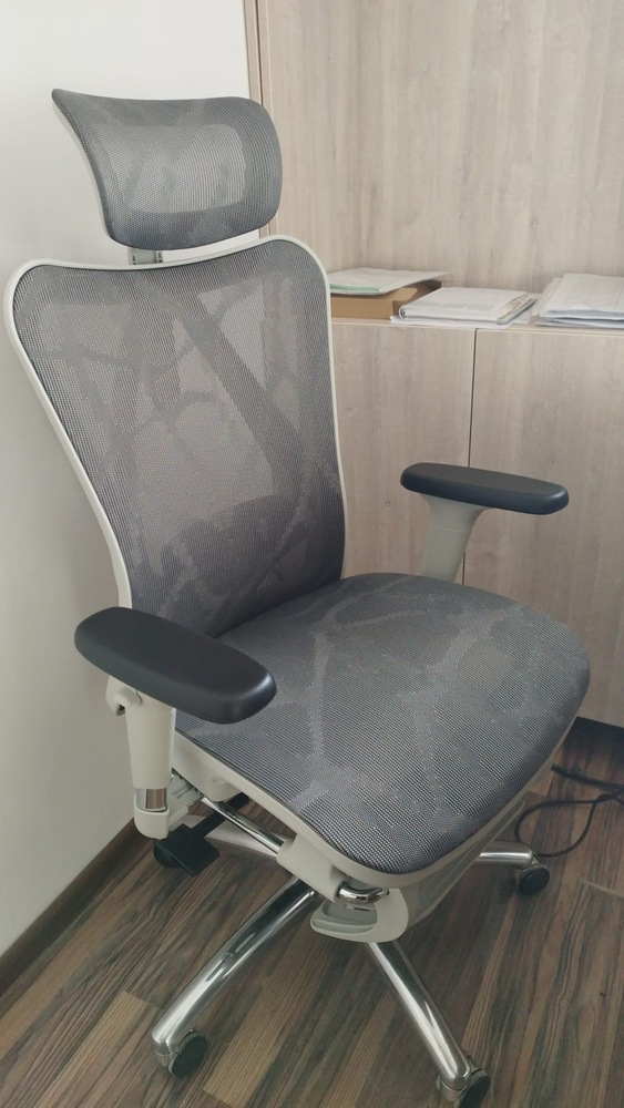 Scaun Birou Ergonomic SIHOO®, Pivotant, Suport Lombar 2D Reglabil