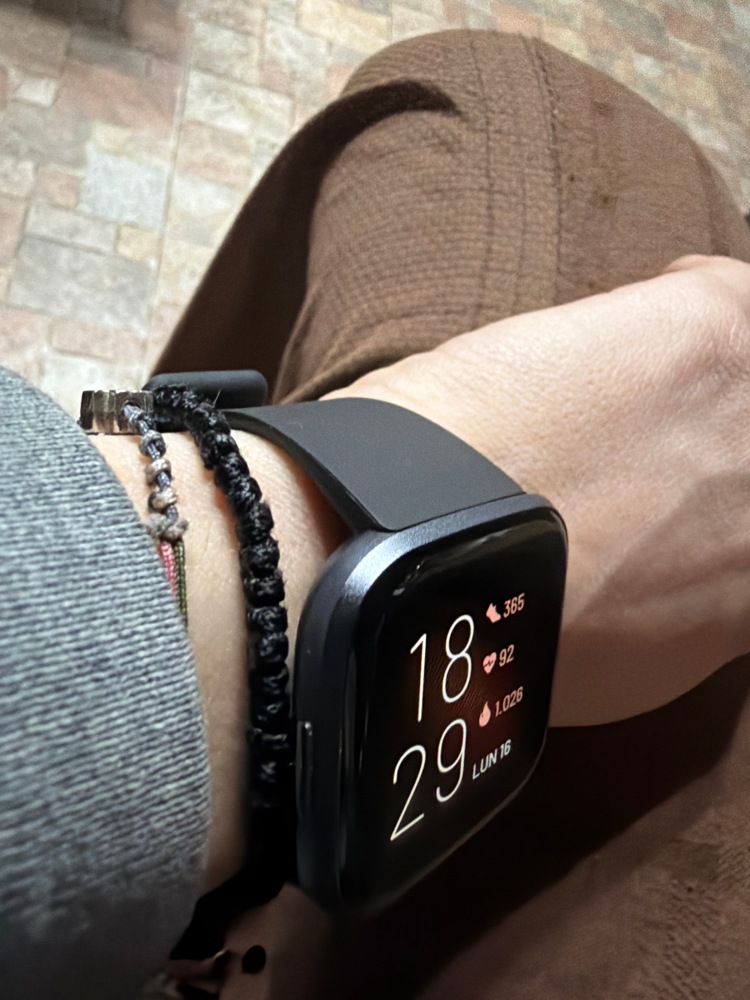 Smartwatch Fitbit Versa 2, NFC, Stone/Mist Grey - eMAG.ro