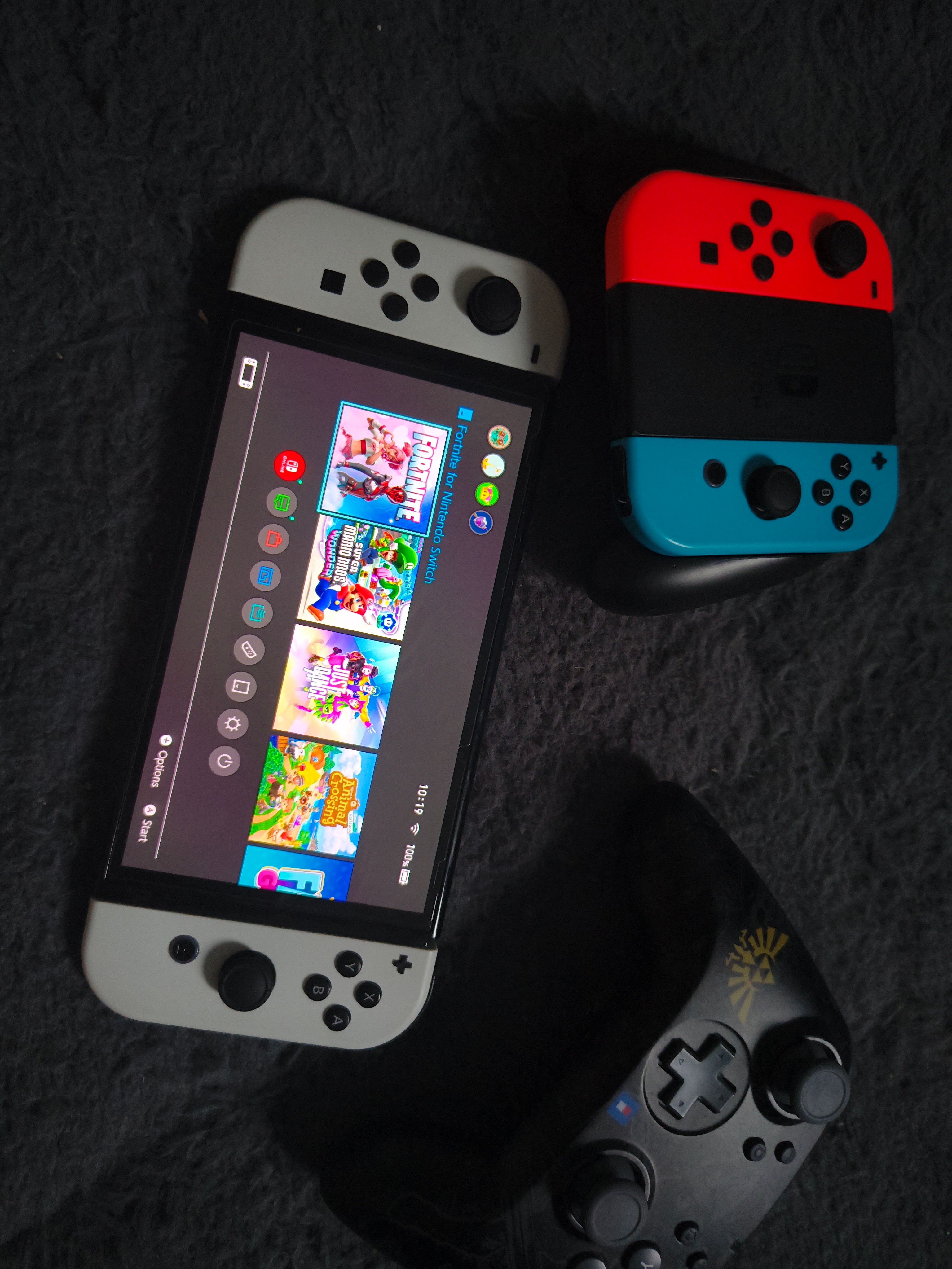 Consola Nintendo Switch OLED (Neon Blue/ Red Joy - Con)